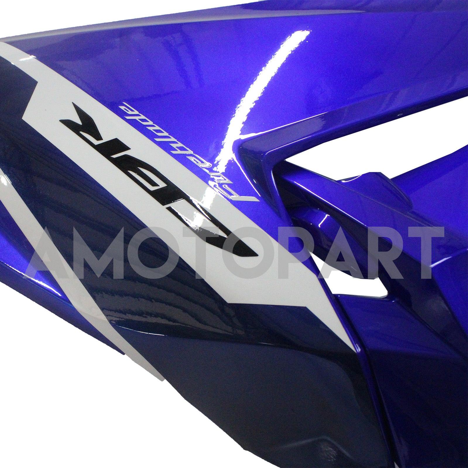 Amotopart 2017-2025 Honda CBR1000RR Fairing Blue&White Kit