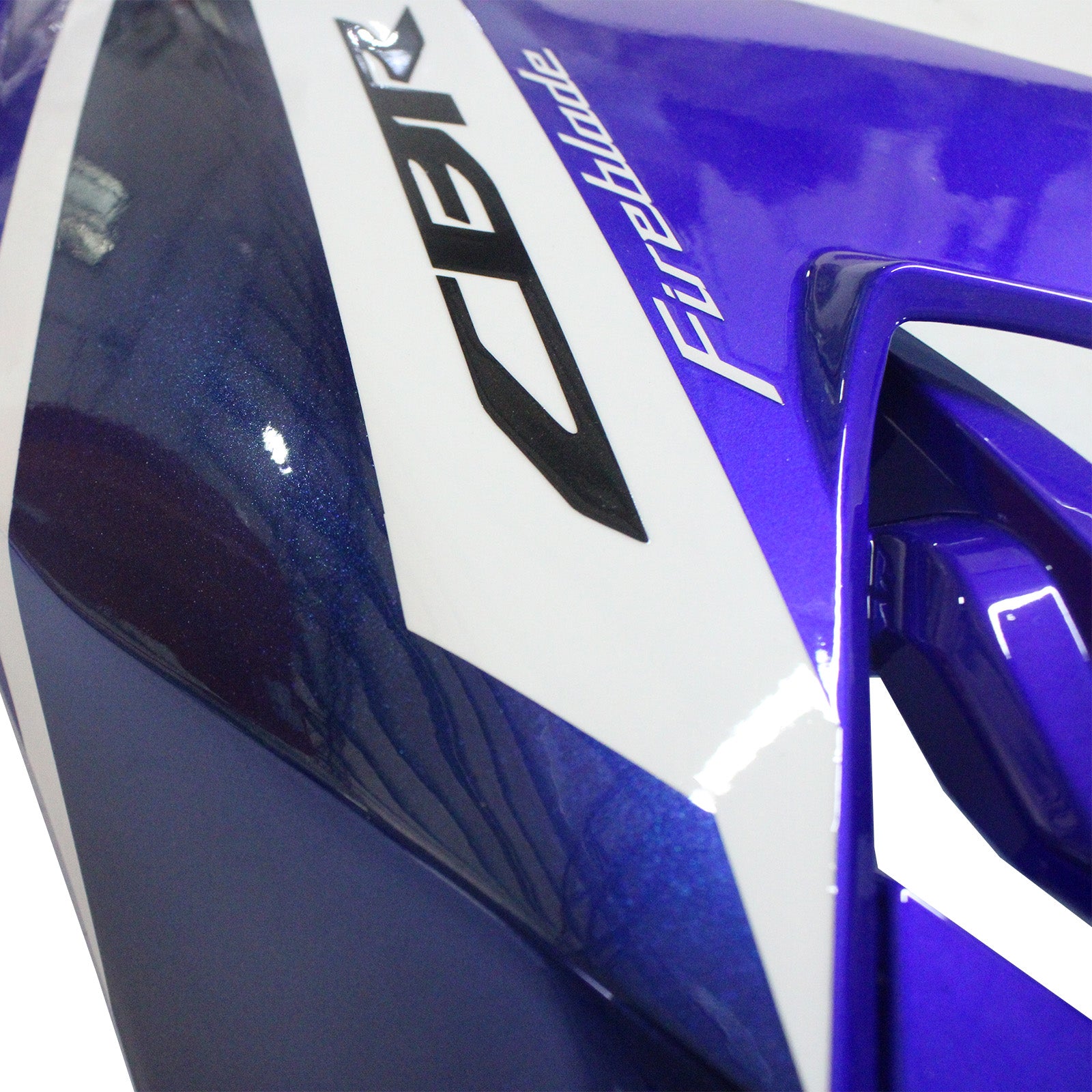 Carénage Amotopart Honda CBR1000RR 2017-2025 Bleu&Kit blanc