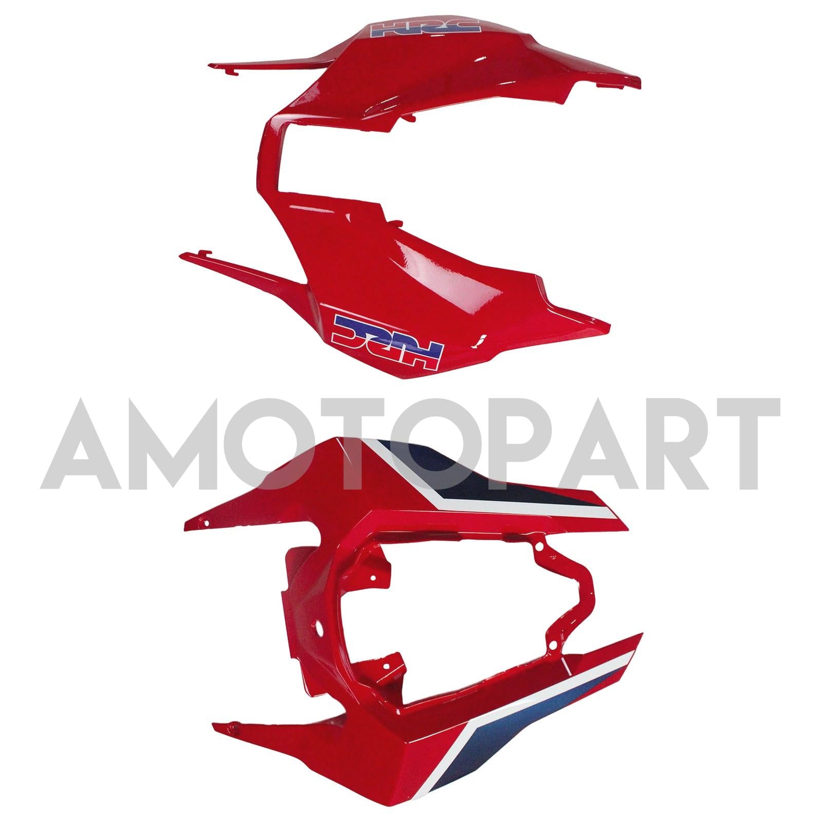 Amotopart 2017-2025 Honda CBR1000RR Fairing Red&White Style4 Kit