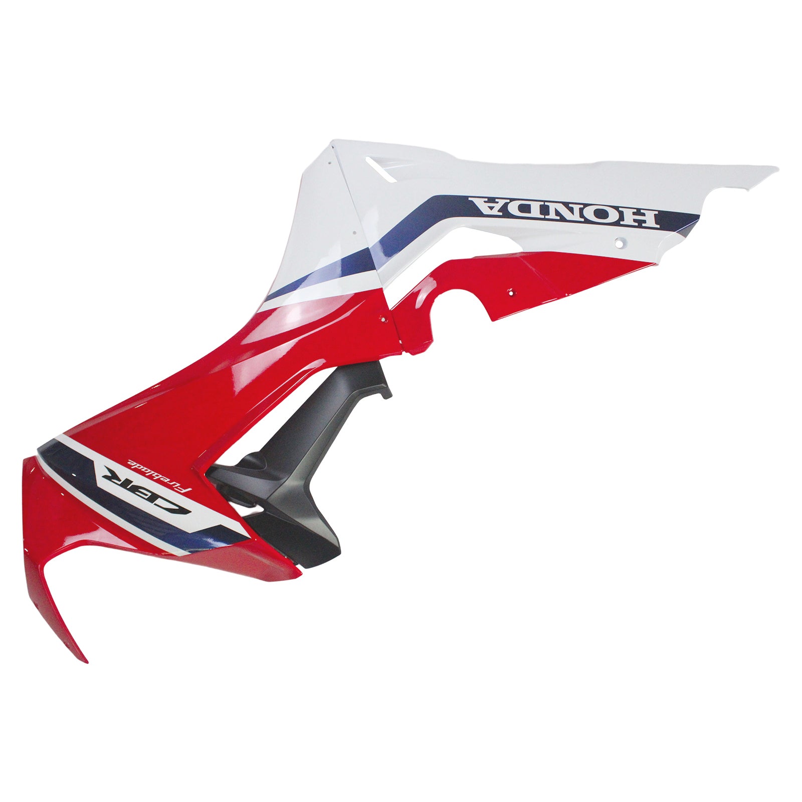 Carénage Amotopart Honda CBR1000RR 2017-2025 Rouge&Kit Style4 blanc