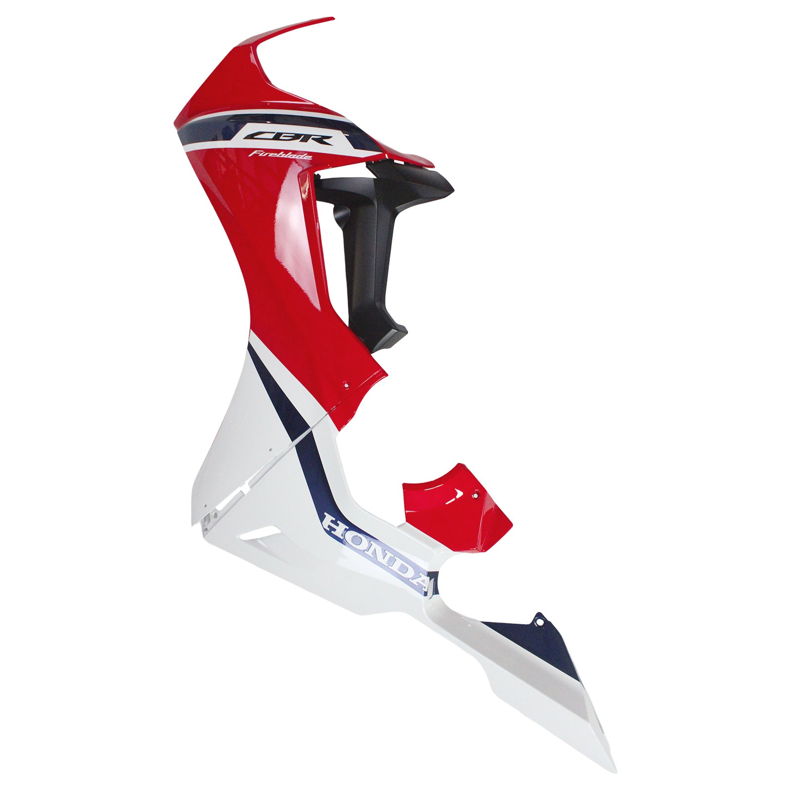 Carénage Amotopart Honda CBR1000RR 2017-2025 Rouge&Kit Style4 blanc