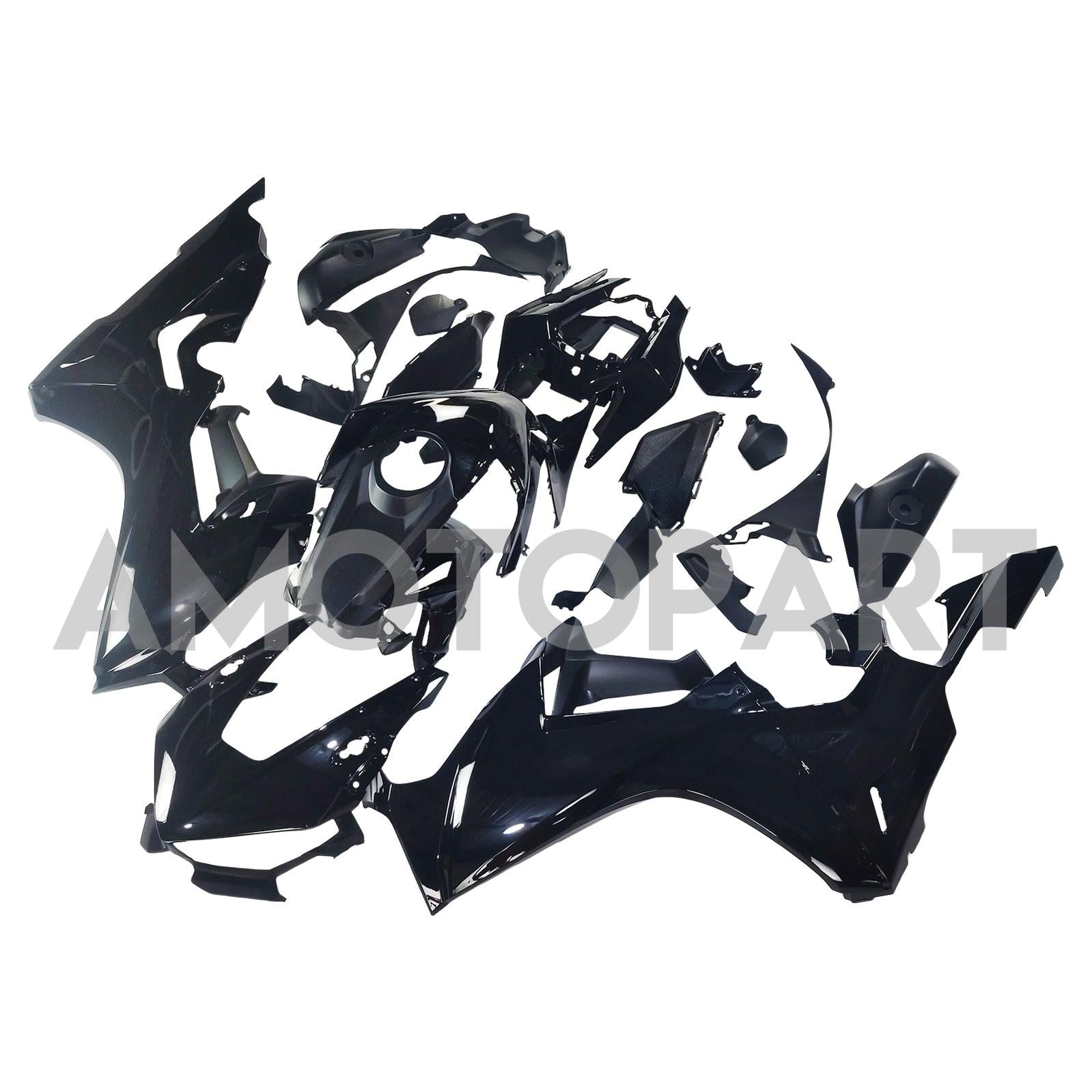 Carénage Amotopart pour Honda CBR1000RR 2017-2025, finition mate&Kit noir brillant