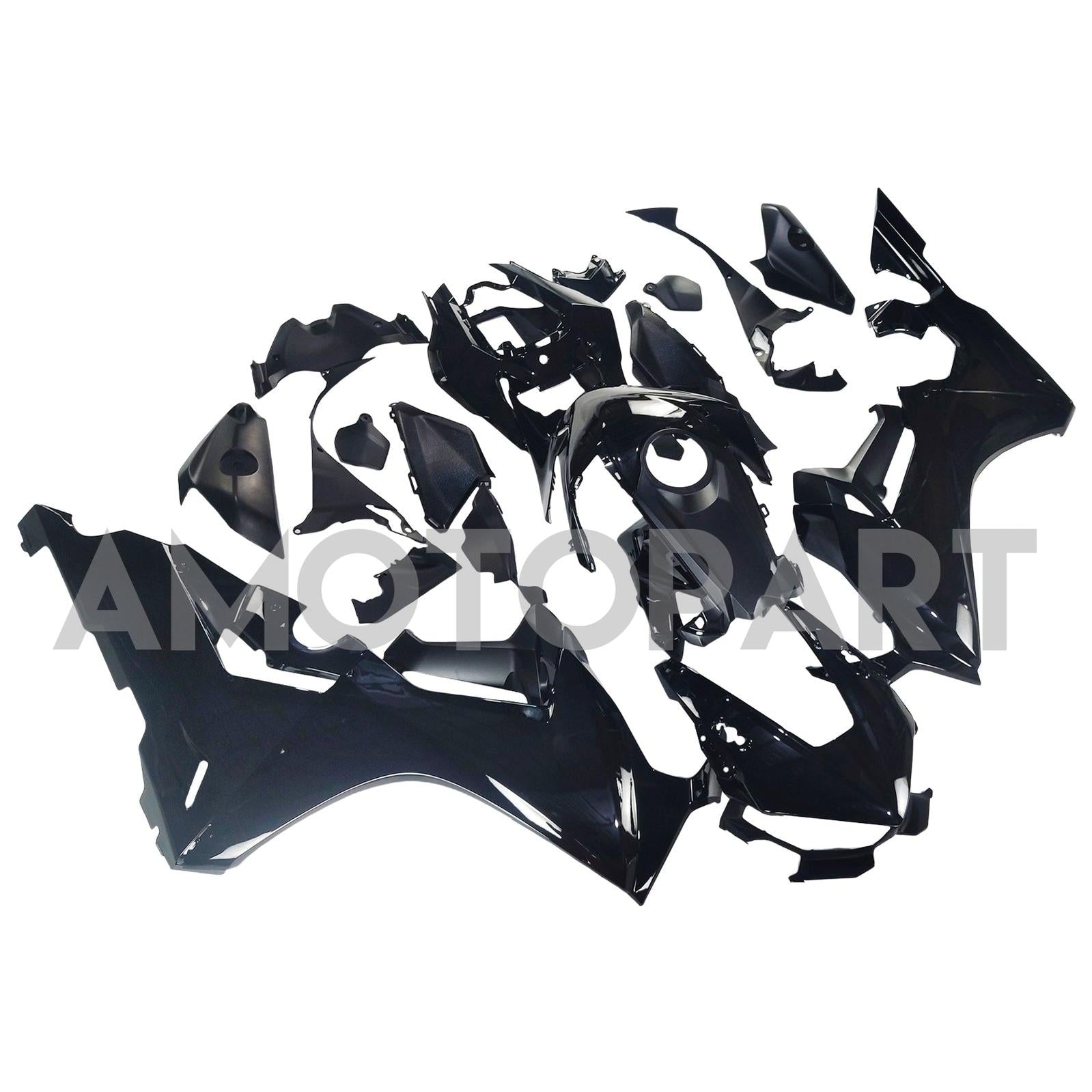 Carénage Amotopart pour Honda CBR1000RR 2017-2025, finition mate&Kit noir brillant