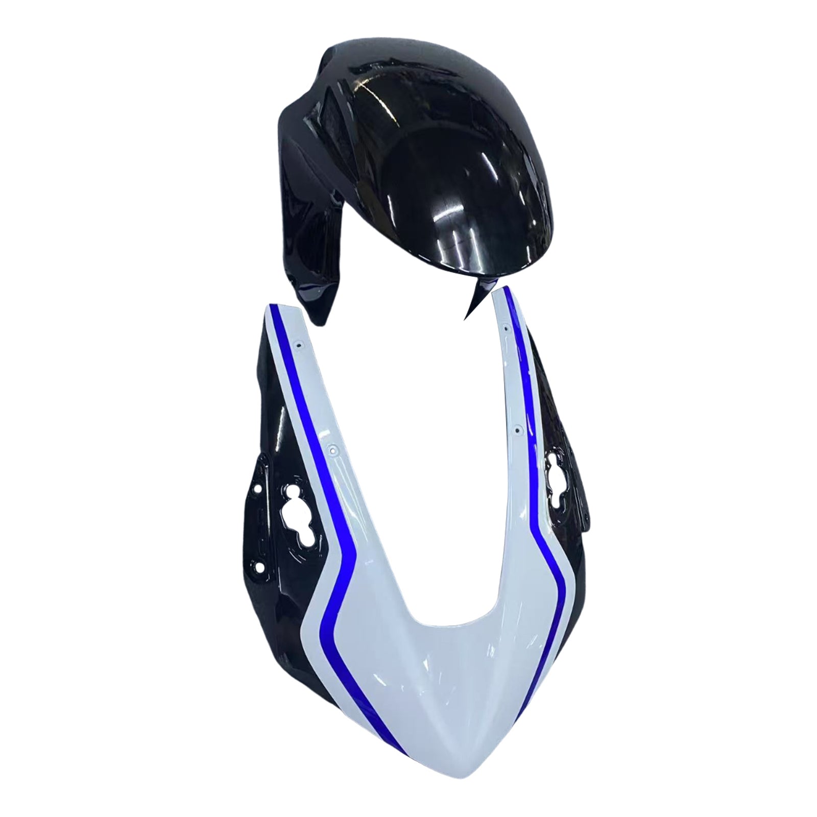 Amotopart 2017-2025 Honda CBR1000RR Verkleidung Weiß&Schwarzes Set