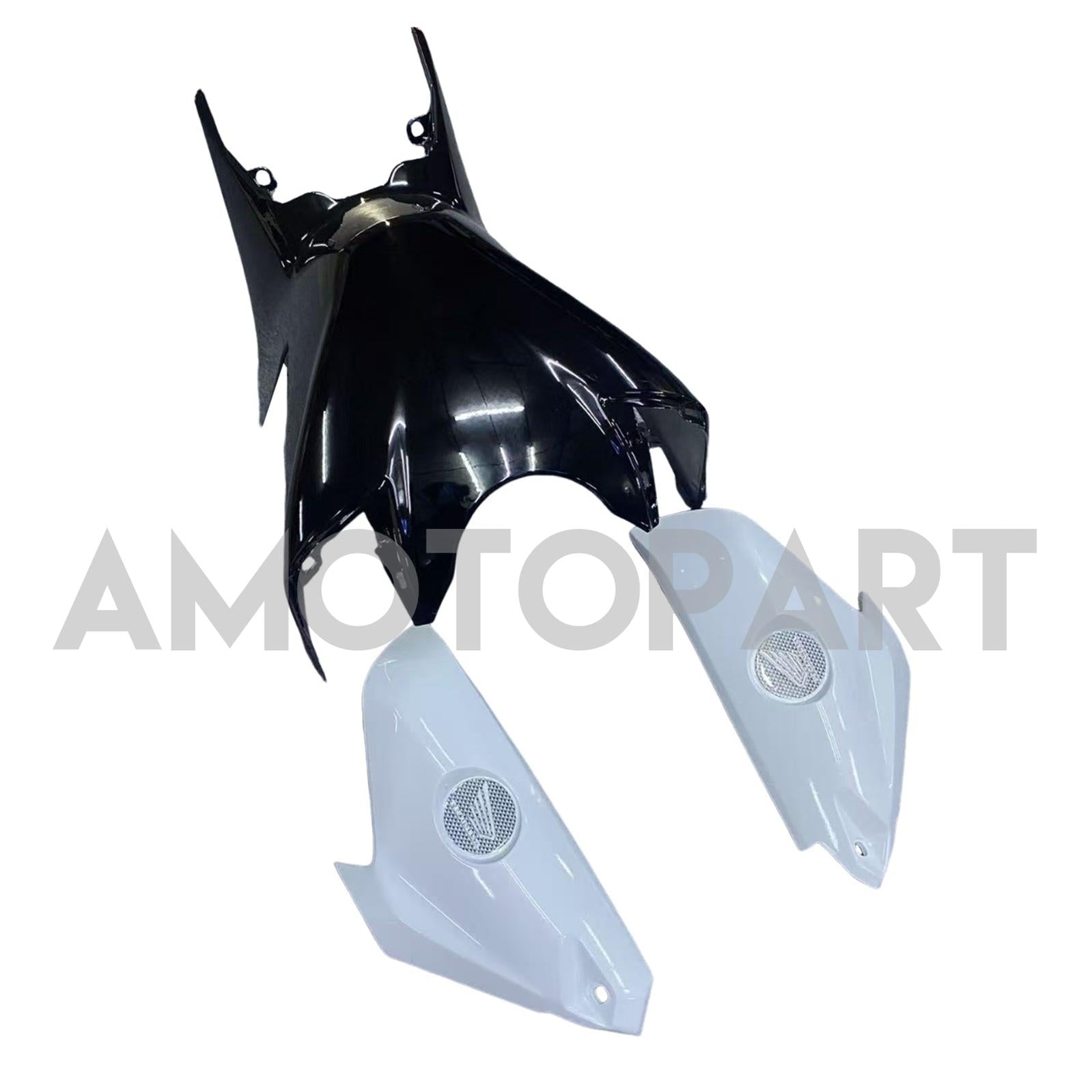 Amotopart 2017-2023 Honda CBR1000RR Kit de carenado blanco y negro