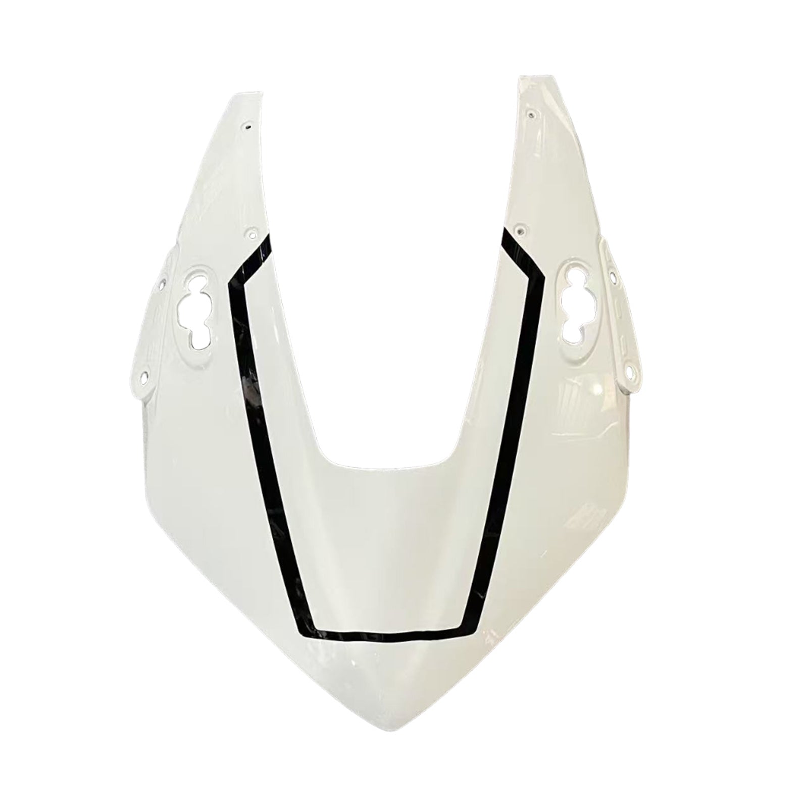 Amotopart 2017-2025 Honda CBR1000RR Fairing White & Black Stripe Kit