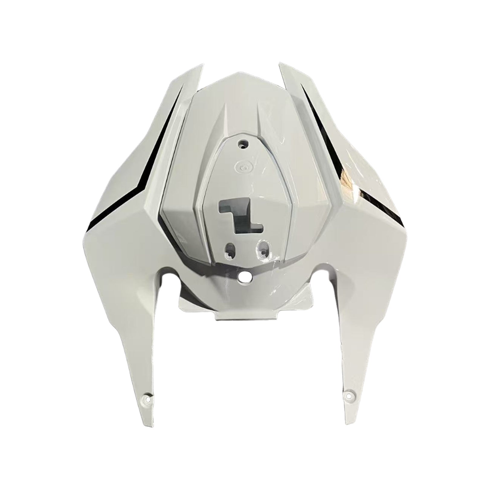 Amotopart 2017-2025 Honda CBR1000RR Fairing White & Black Stripe Kit