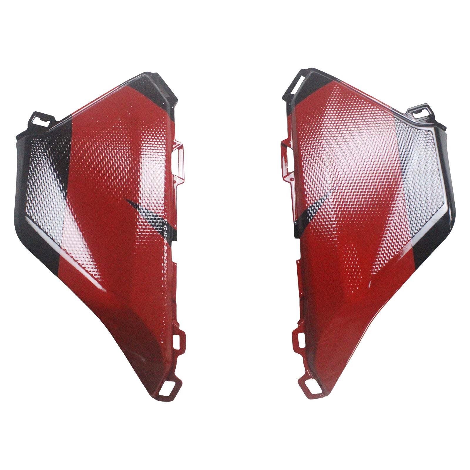 Amotopart 2017-2025 CBR1000RR Honda Rouge&Kit de carénage bleu