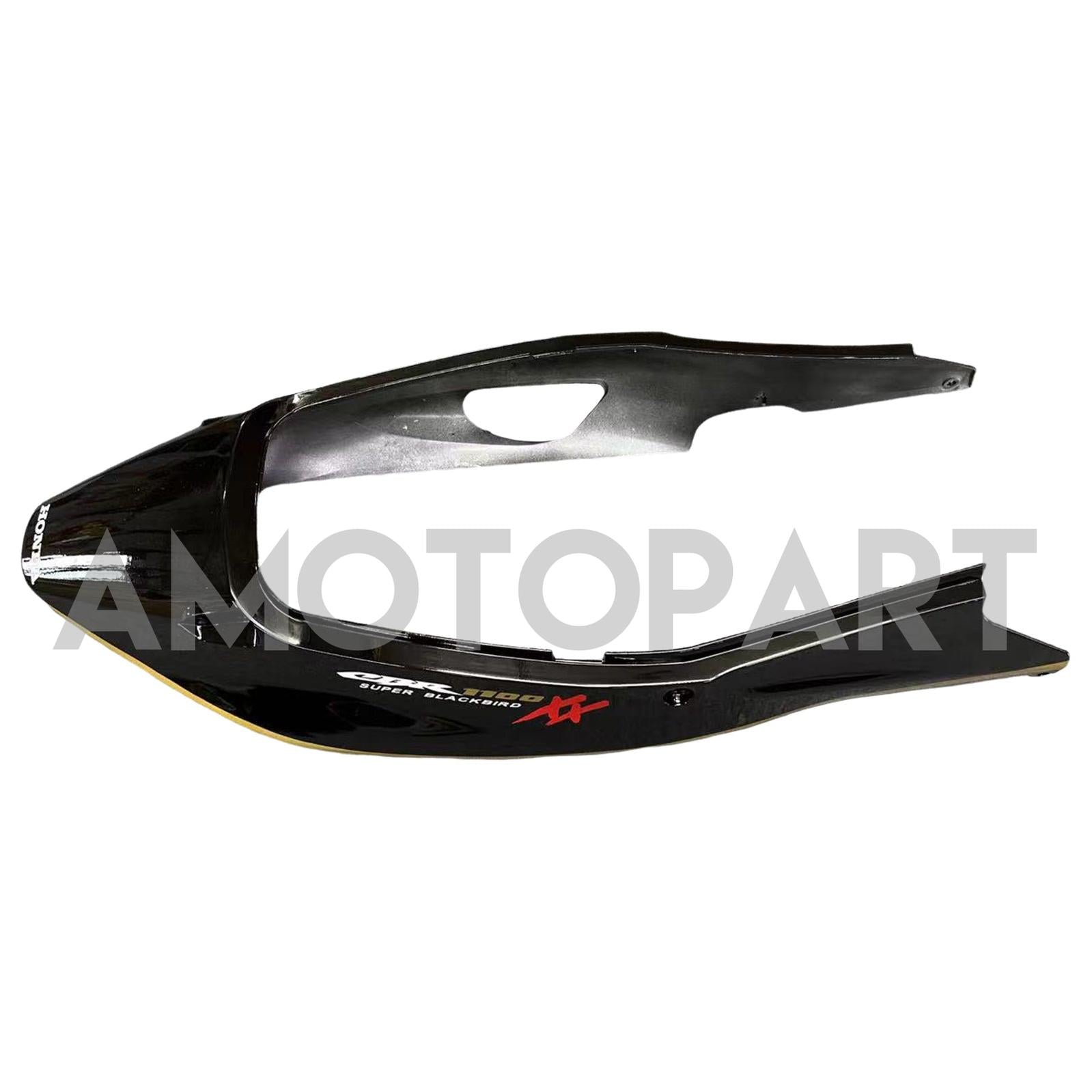 Amotopart Verkleidung für Honda CBR1100XX SuperBlackBird (1996–2007), Rot&Schwarzes Set