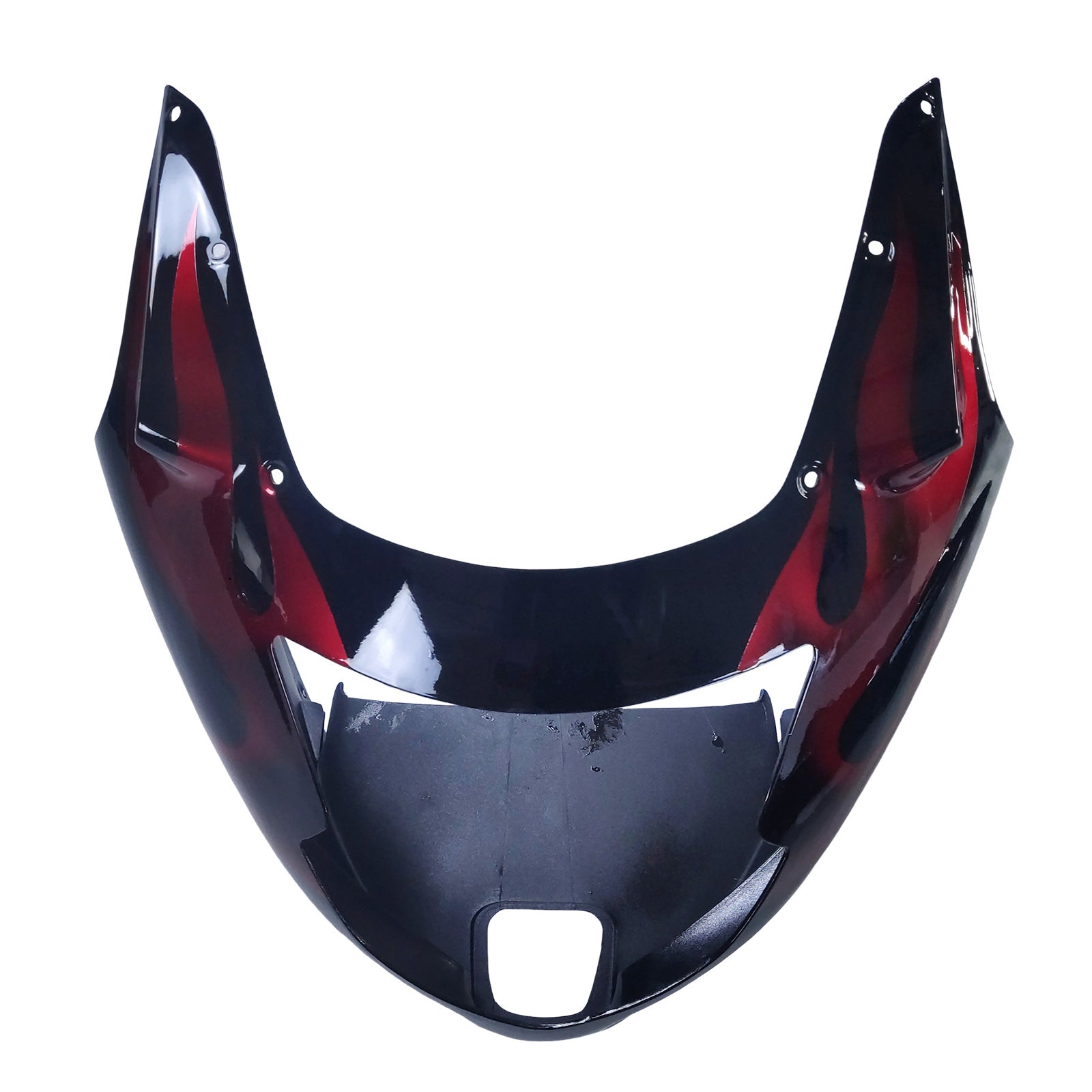 Amotopart 1996-2007 Honda CBR1100XX Super Blackbird Fairing Gloss Black & Red Fire Kit