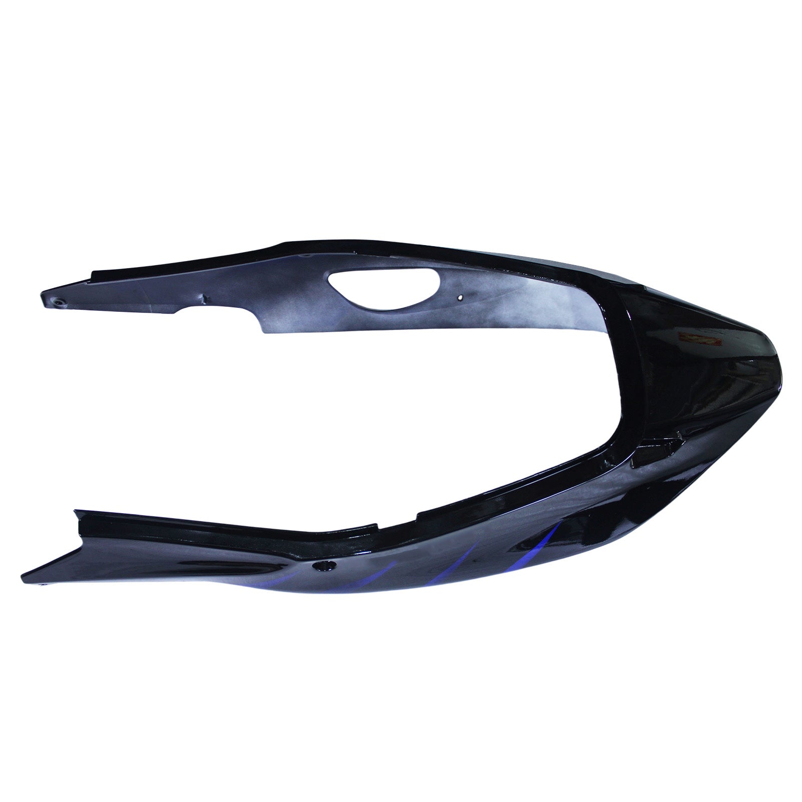 Amotopart 1996-2007 Honda CBR1100XX SuperBlackBird Fairing Blue Fire&Black Kit