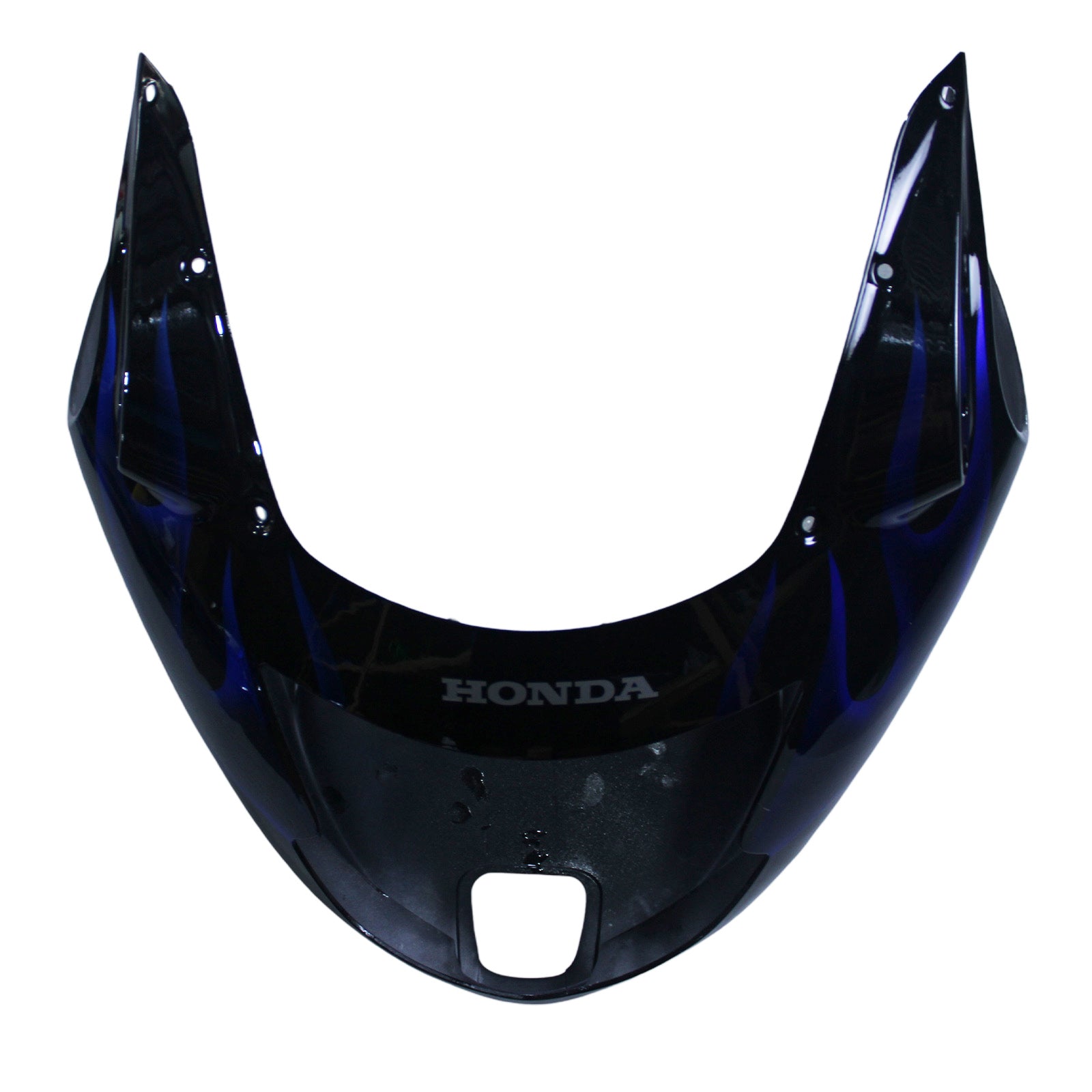 Carénage Amotopart pour Honda CBR1100XX SuperBlackBird 1996-2007, bleu feu&Kit noir