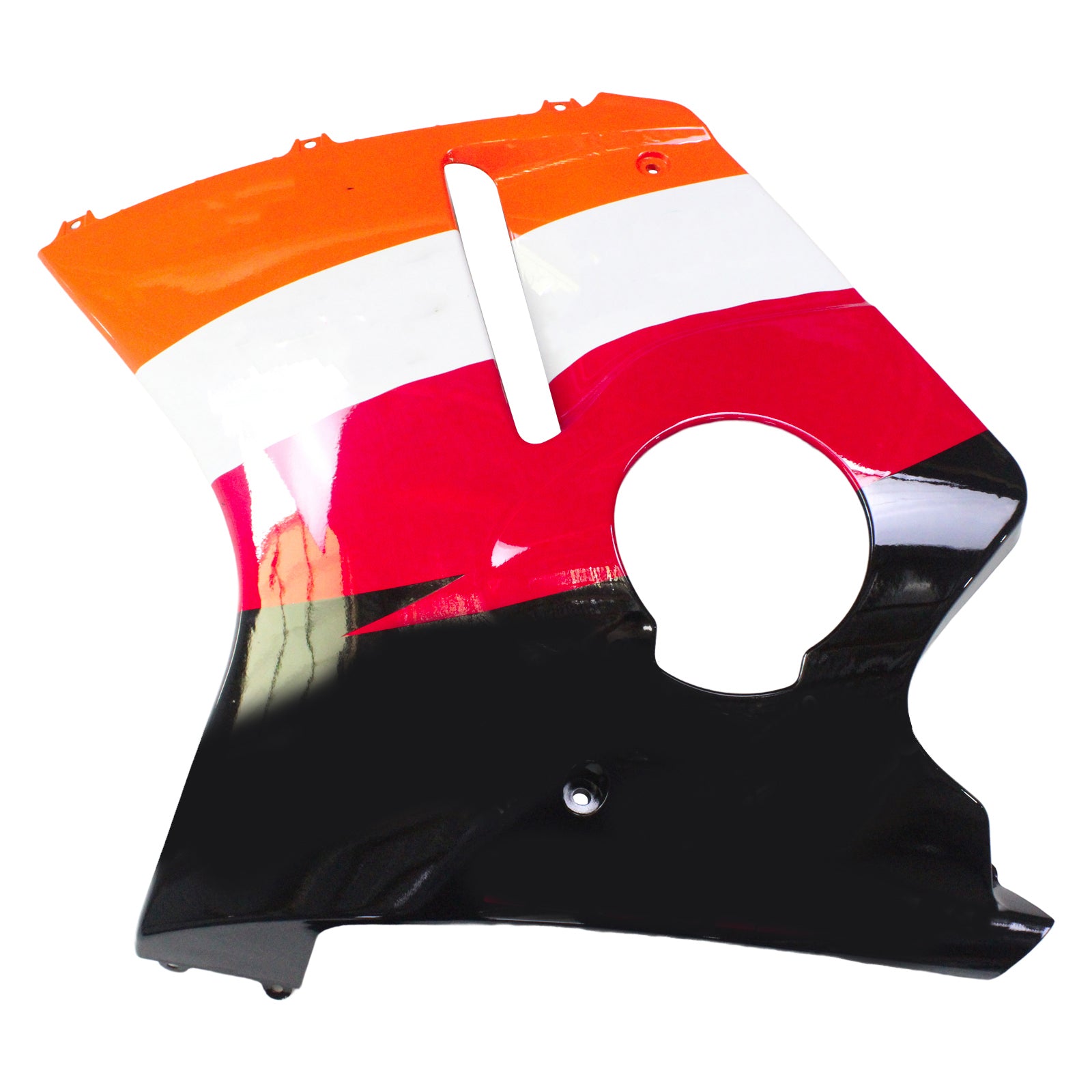 Amotopart 1996-2007 ホンダ CBR1100XX SuperBlackBird フェアリング レッド&オレンジ キット