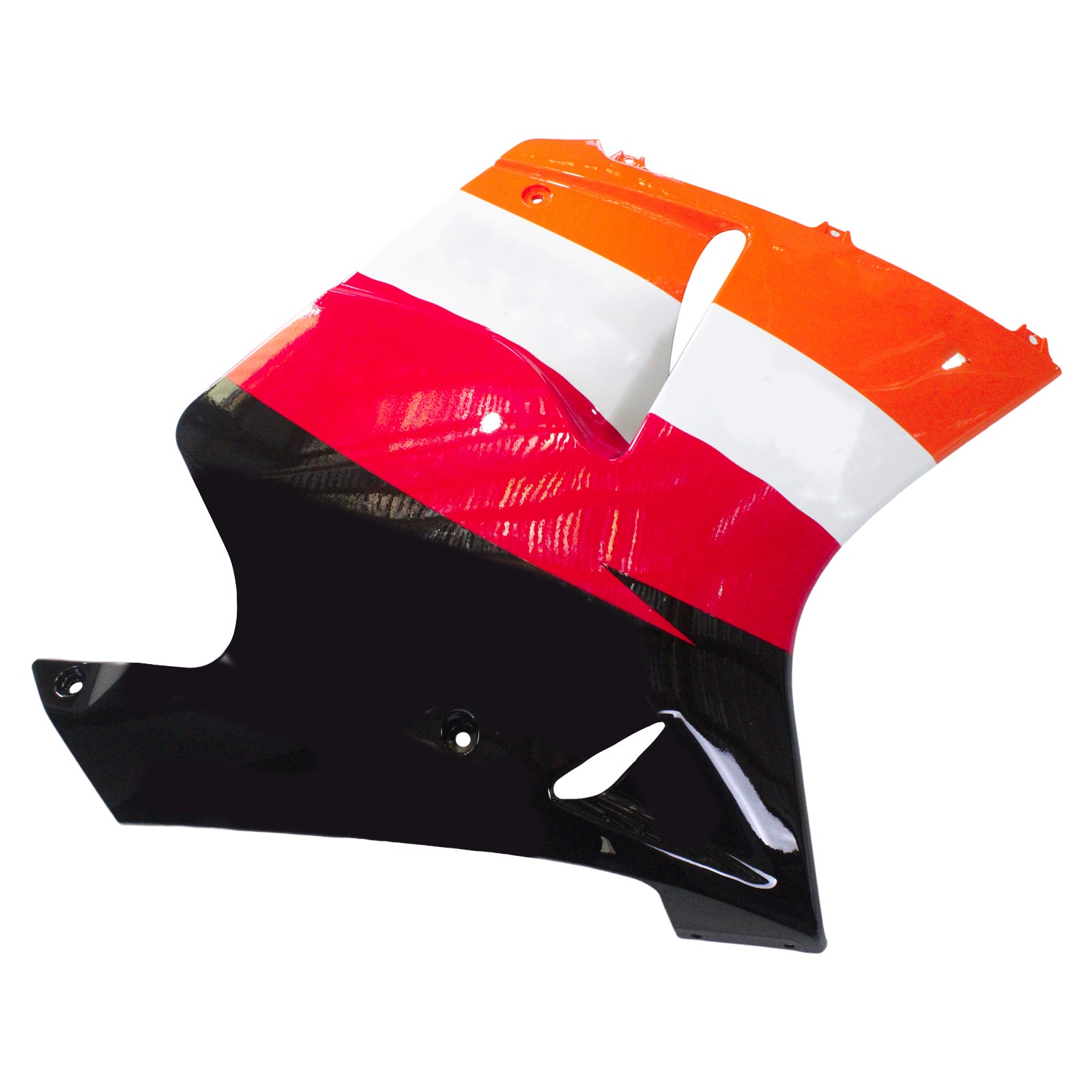 Amotopart 1996-2007 ホンダ CBR1100XX SuperBlackBird フェアリング レッド&オレンジ キット