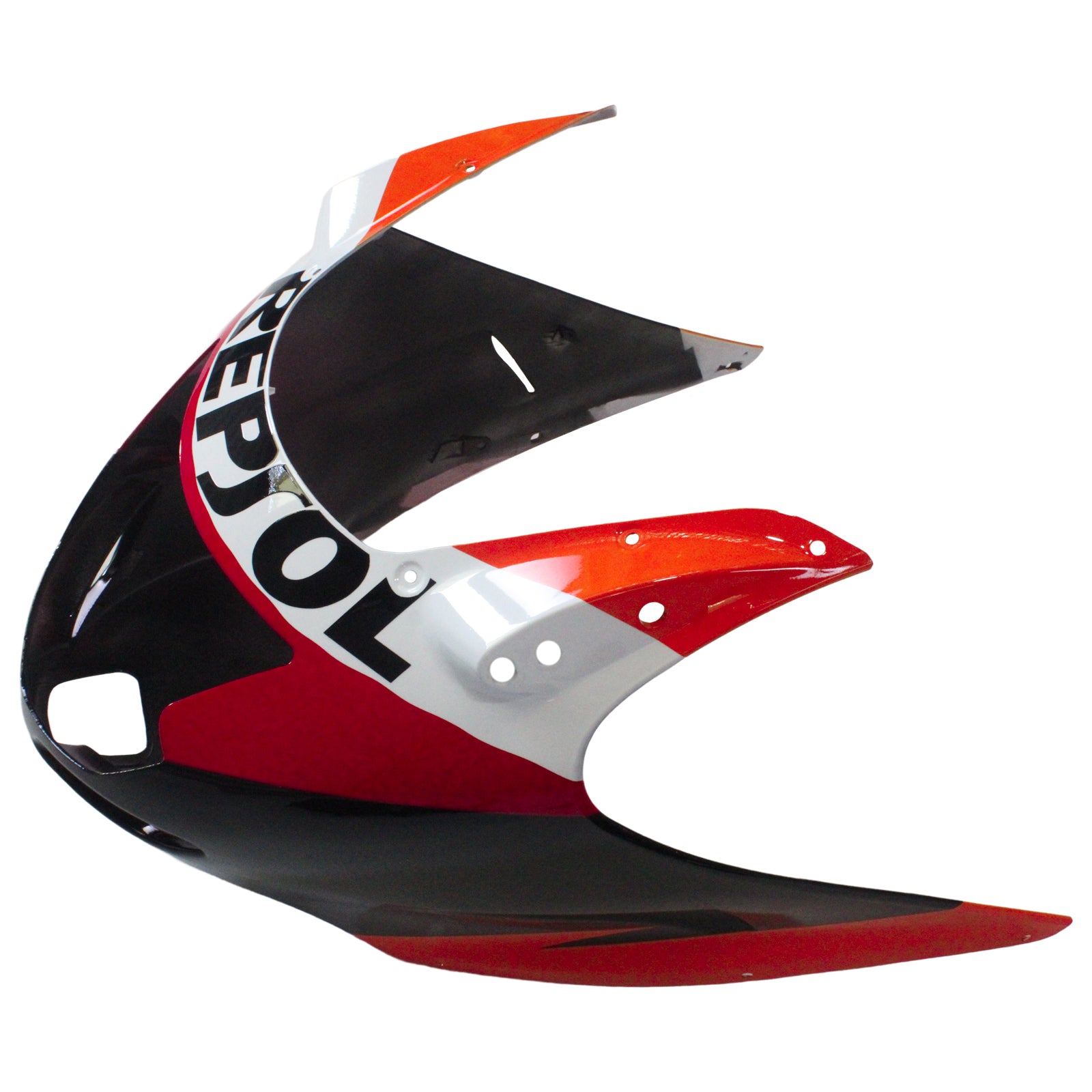 Amotopart 1996–2007 Honda CBR1100XX SuperBlackBird Verkleidung, Rot&Orange Kit