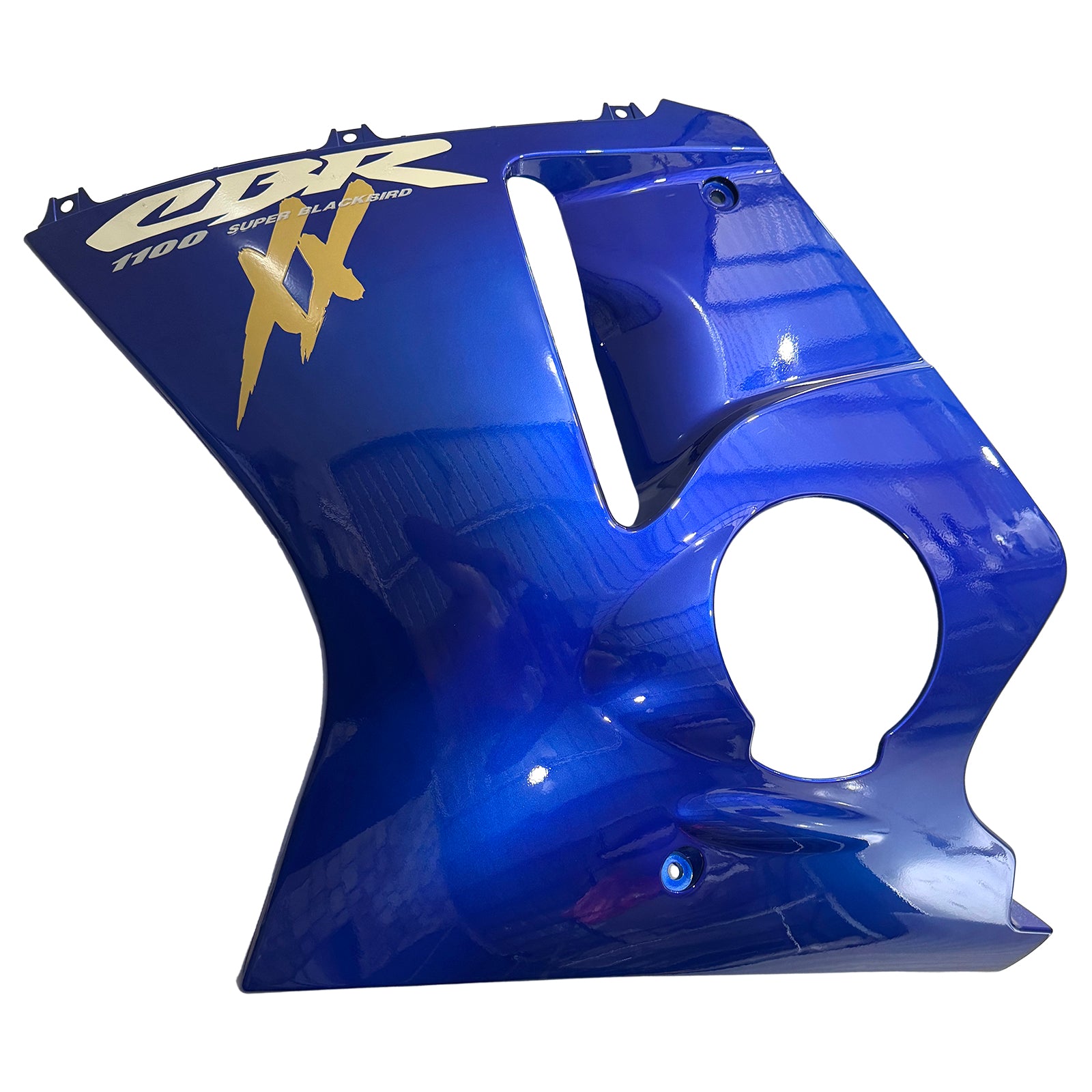 Amotopart 1996-2007 Honda CBR1100XX Superblackbird Verkleidung glänzend blaues Kit