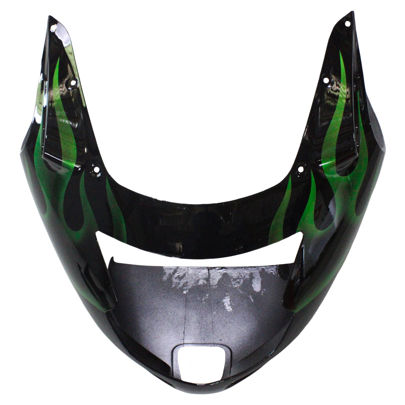 Amotopart 1996-2007 Honda CBR1100XX SuperBlackbird Fairing Green & Black Kit