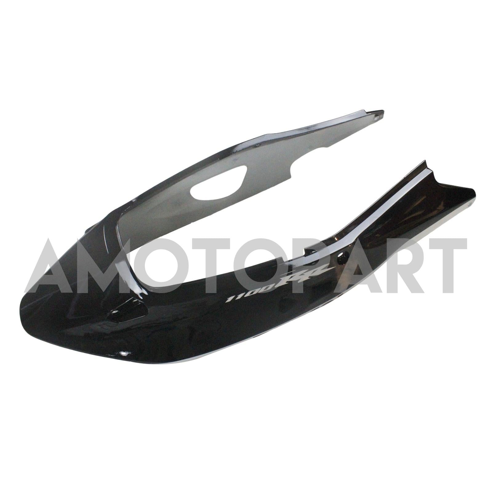 Amotopart 1996-2007 CBR1100XX SuperBlackBird Honda Schwarz&Repjol Verkleidungssatz (weiß)