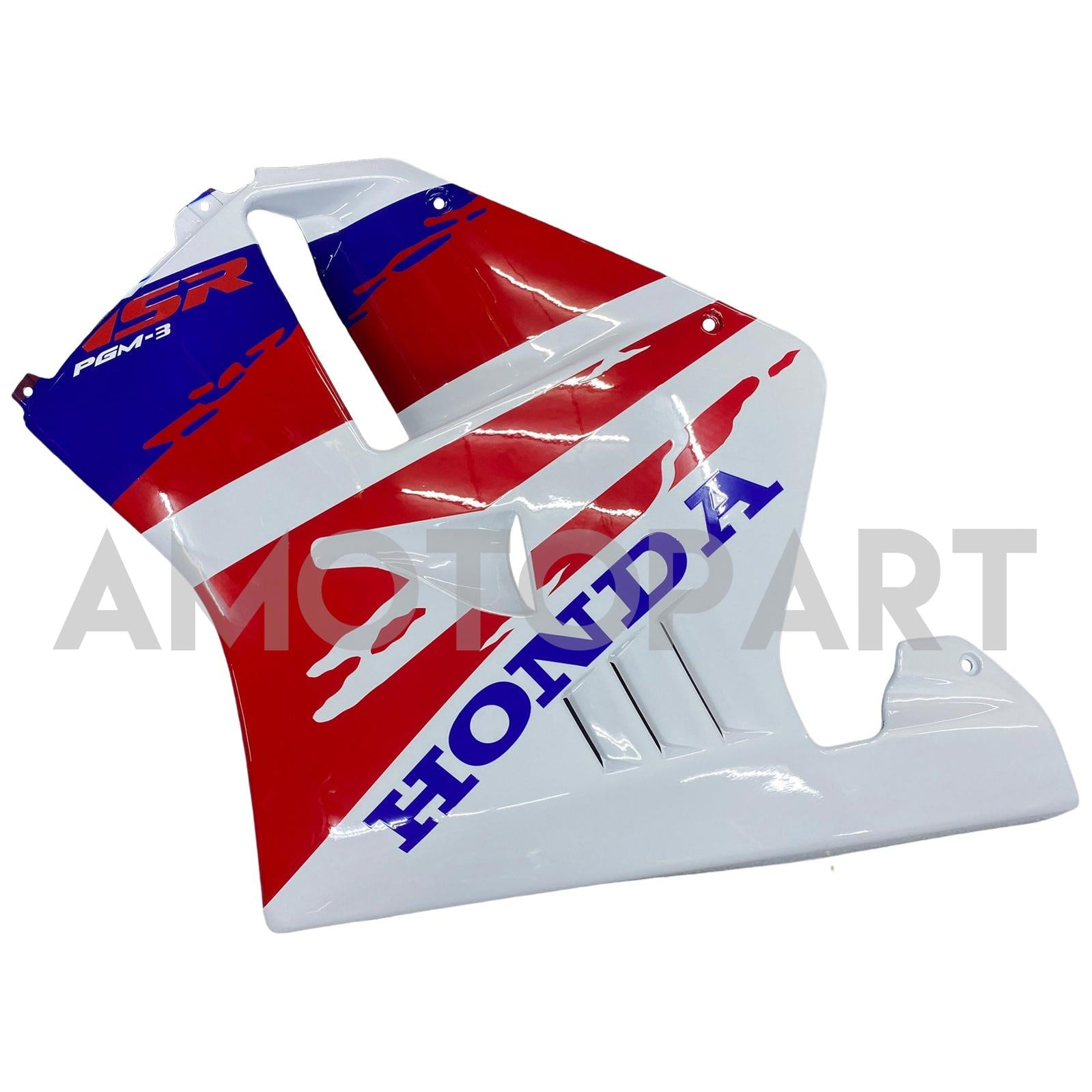 Amotopart 1990-1993 Honda NSR250 PGM-3 Fairing Red Style4 Kit