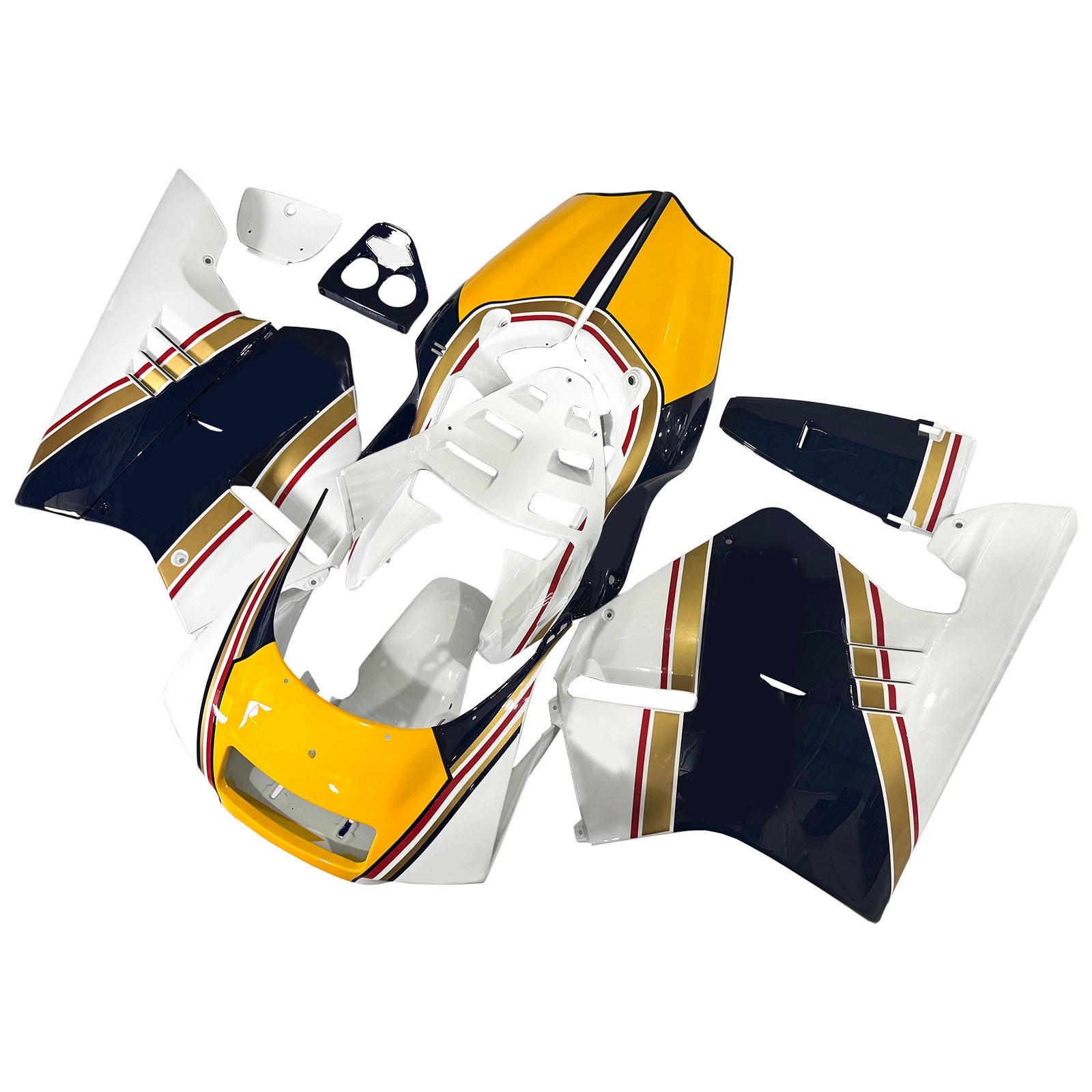 Amotopart 1990-1993 Honda NSR250 PGM-3 Fairing Blue Style3 Kit