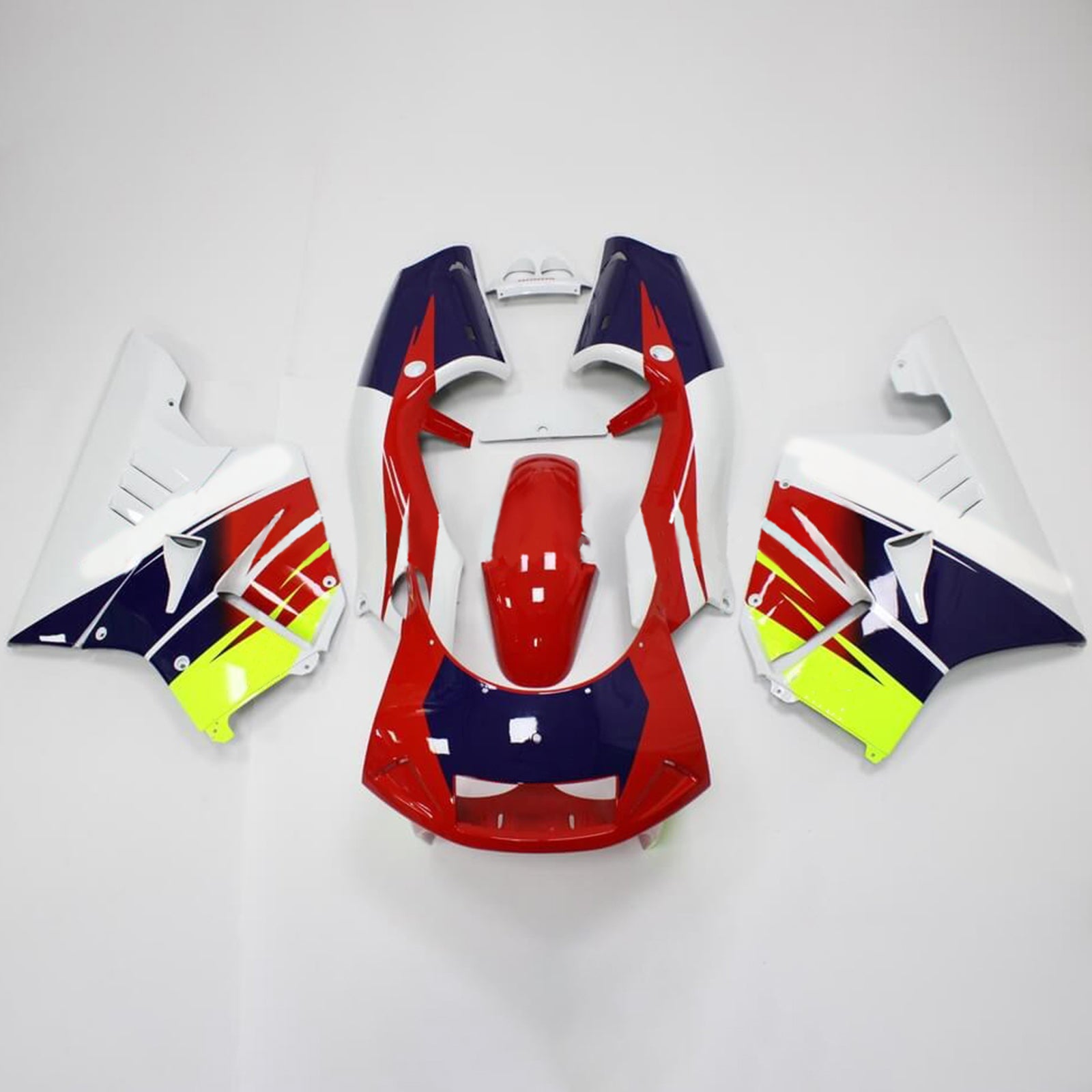 Amotopart 1994-1996 Honda NSR250 PGM-4 Fairing Blue&Red Kit