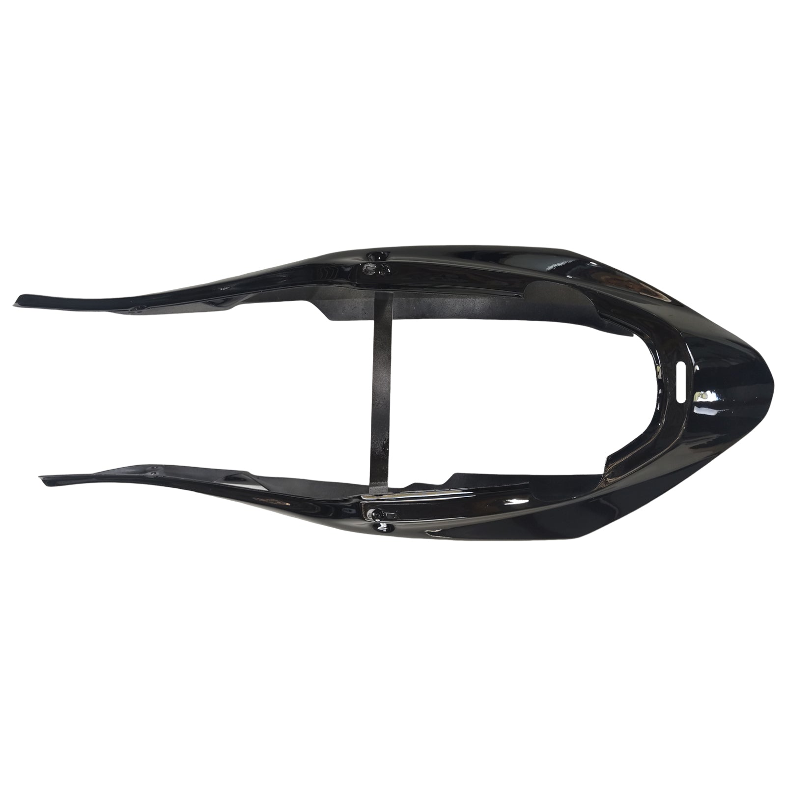Amotopart 1998-2001 Honda VFR800 Fairing Gloss Black & Red Logo Kit