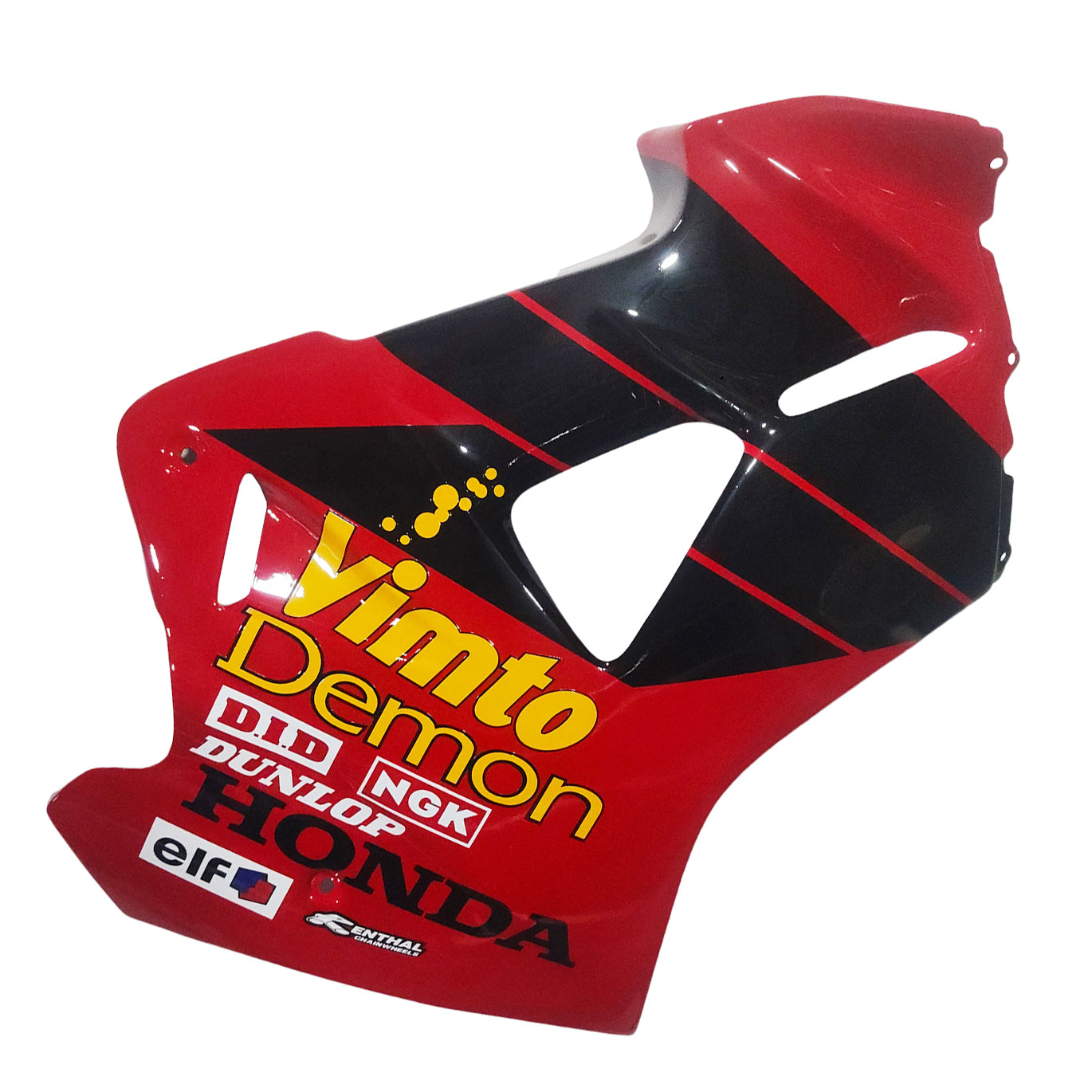 Amotopart 1998-2001 Honda VFR800 Red Black Fairing Kit