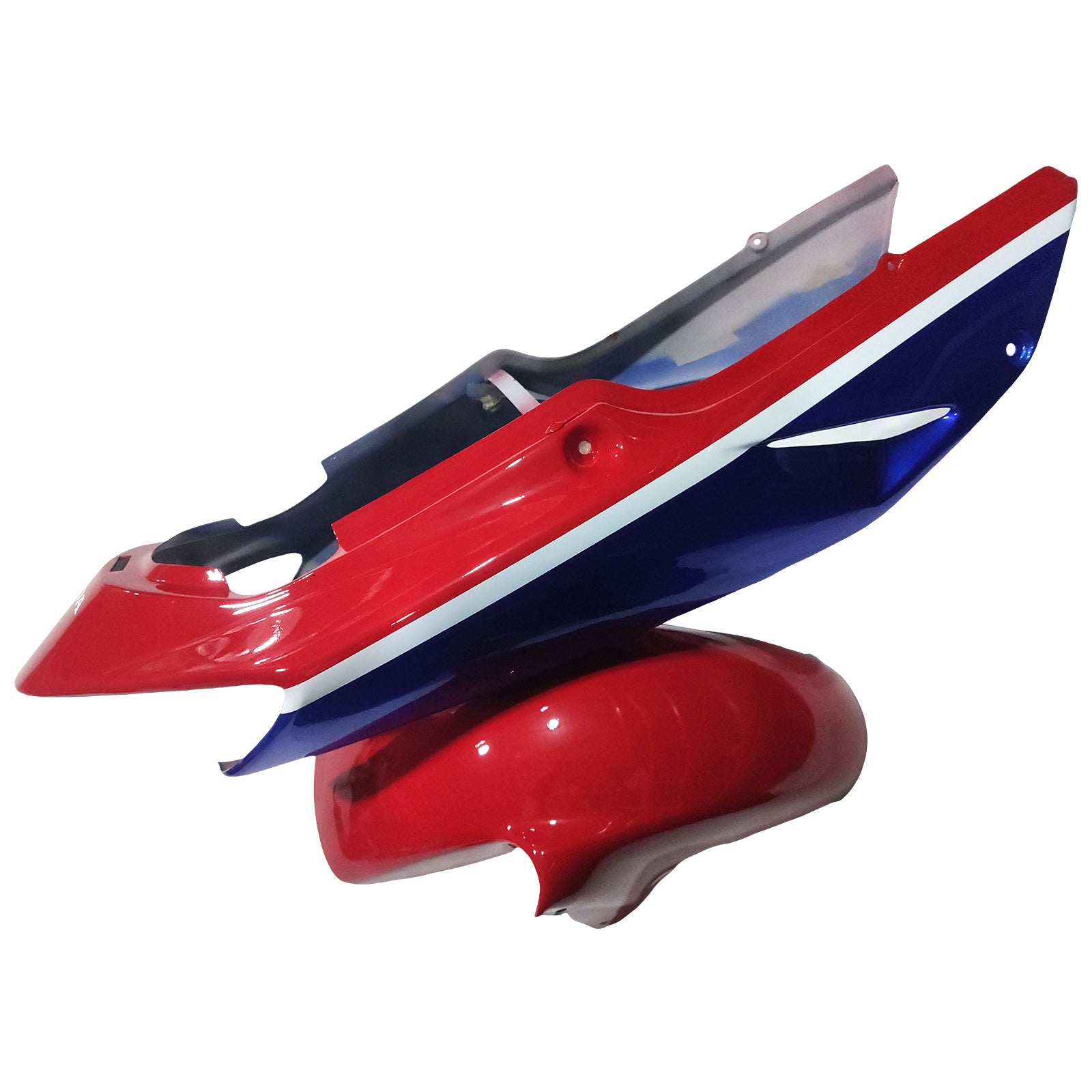 Amotopart 1998-2001 ホンダ VFR800 レッド ホワイト ブラック フェアリングキット