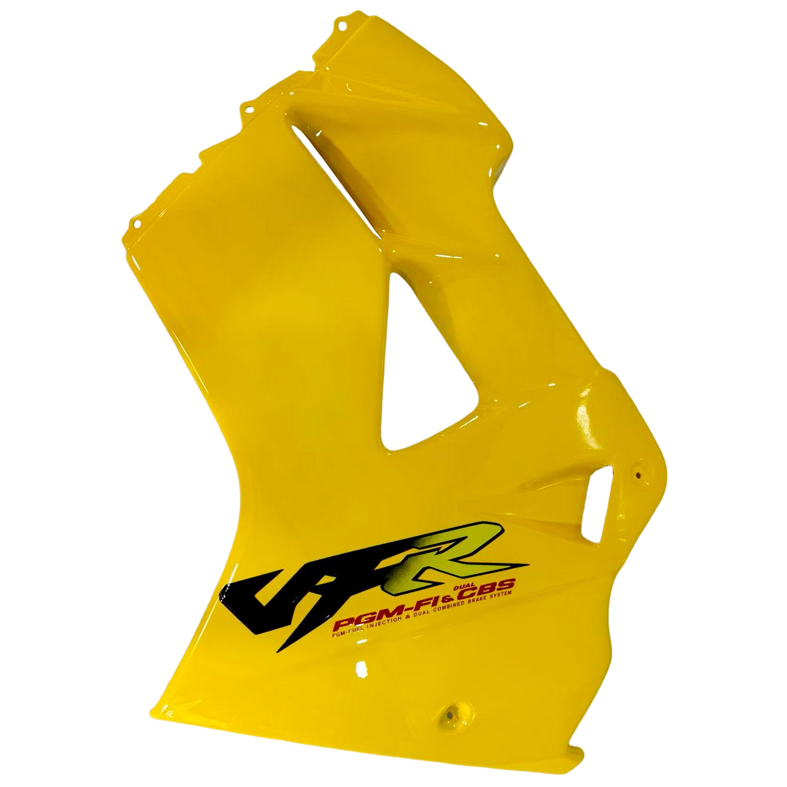 Zestaw żółtych owiewek Amotopart do Hondy VFR800 1998-2001