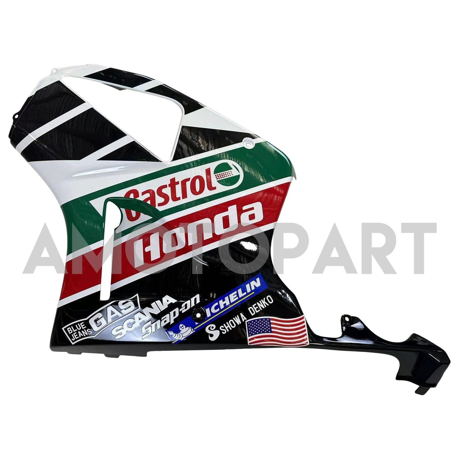 Amotopart 2000-2006 ホンダ VTR1000 RC51 フェアリング マルチカラー カストロール キット
