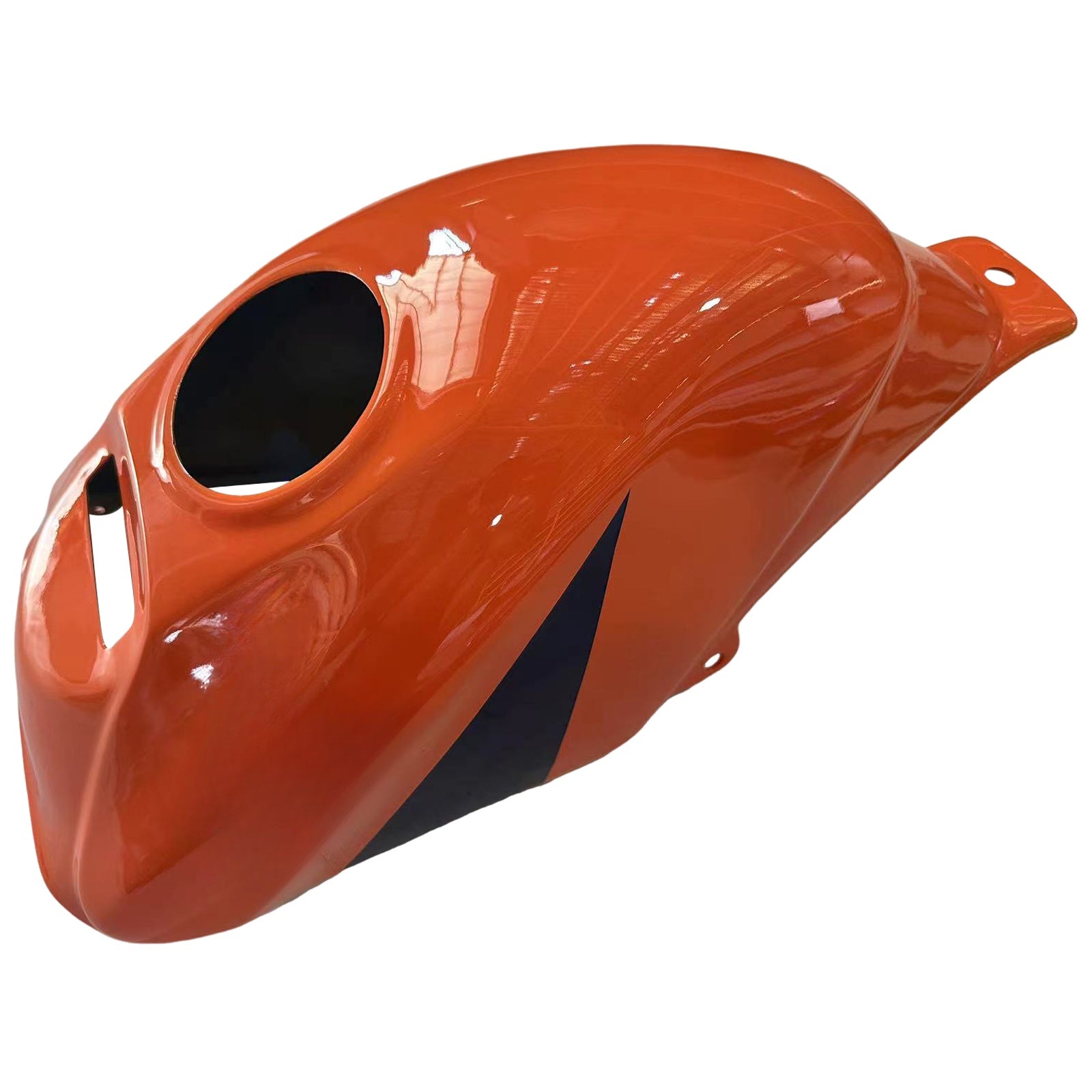Amotopart Honda CBR125R Rouge 2002-2006&Kit de carénage Repjol orange