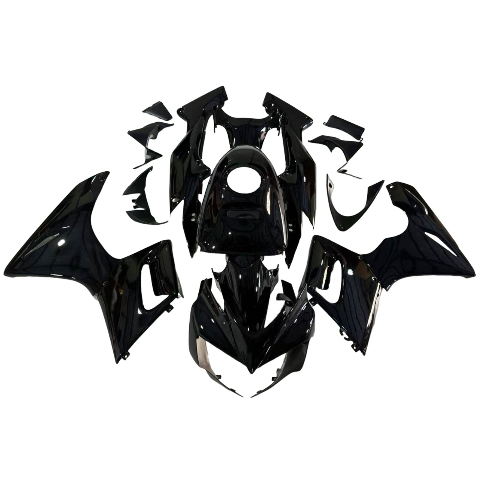 Amotopart 2002-2006 Honda CBR125R Gloss Black Fairing Kit