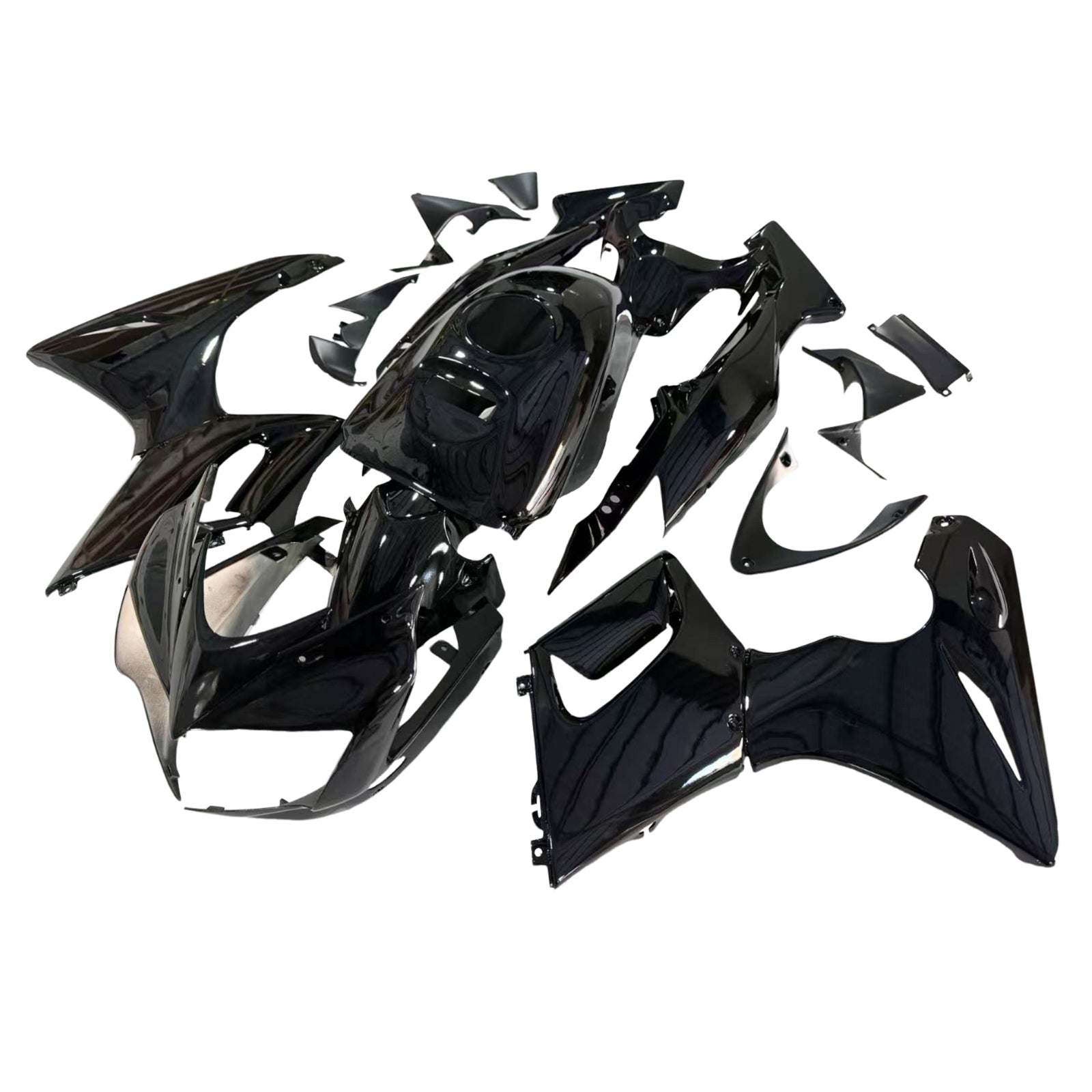 Amotopart 2002-2006 Honda CBR125R Gloss Black Fairing Kit