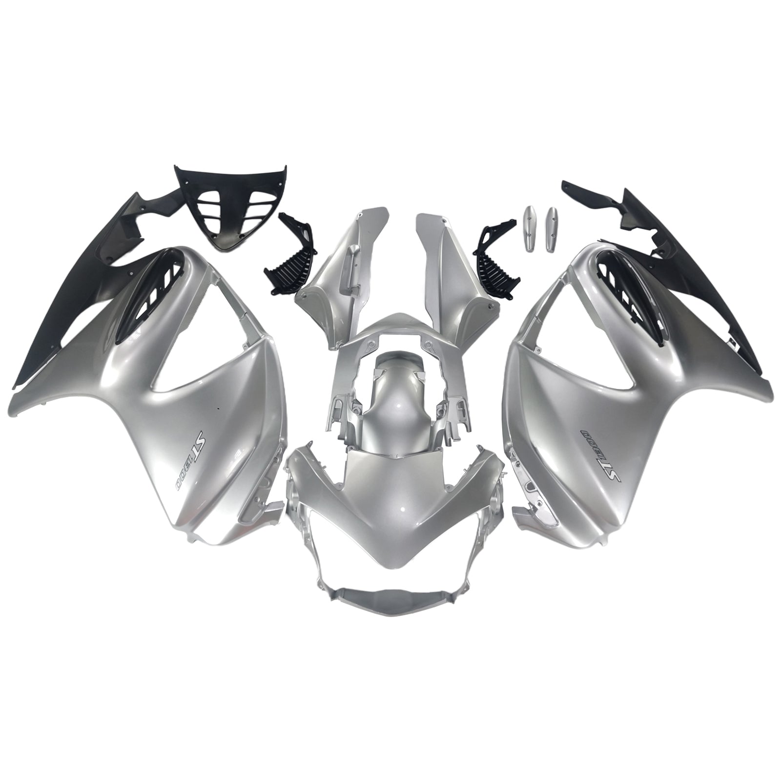 Amotopart Honda ST1300 2002-2016 SLIVER STYLE2 FAIRING KIT