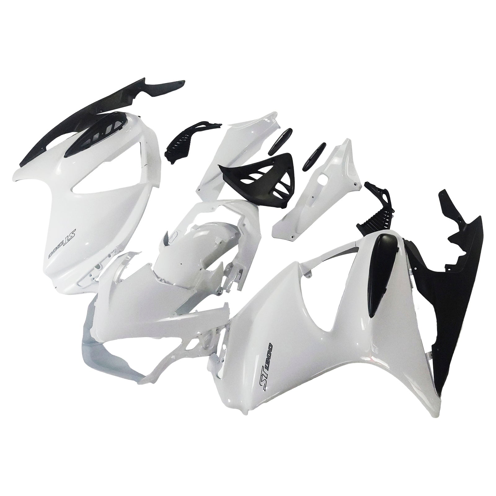 Amotopart Honda ST1300 2002-2016 White Fairing Kit