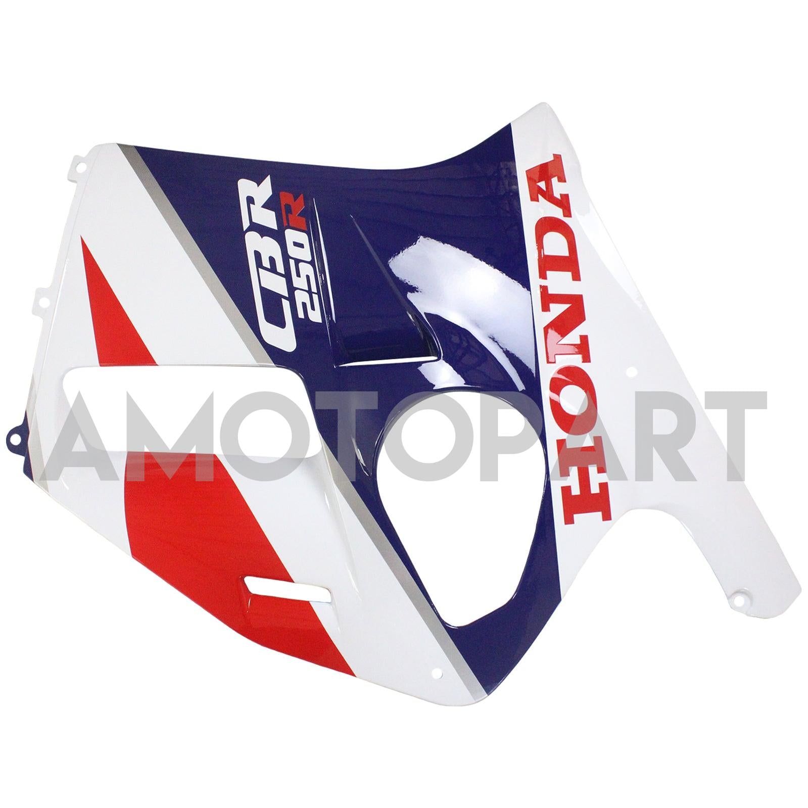 Amotopart 1988-1989 CBR250RR MC19 Honda Rot&Blaues Verkleidungsset