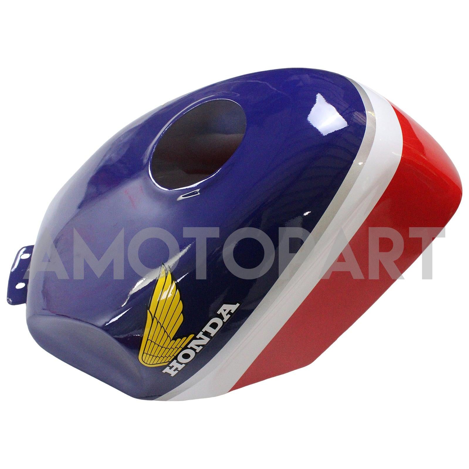 Amotopart 1988-1989 CBR250RR MC19 Honda Rot&Blaues Verkleidungsset