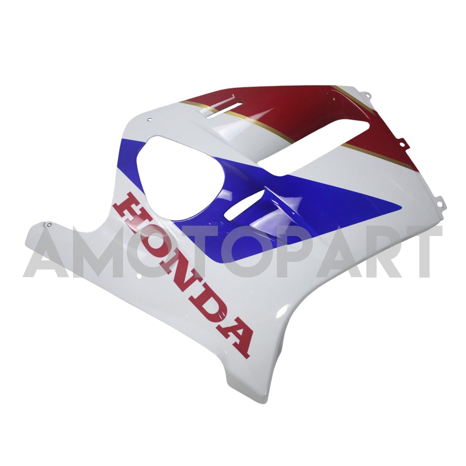 Amotopart 1988-1989 Honda CBR250RR MC19 White Blue Red & Logo Fair Kit