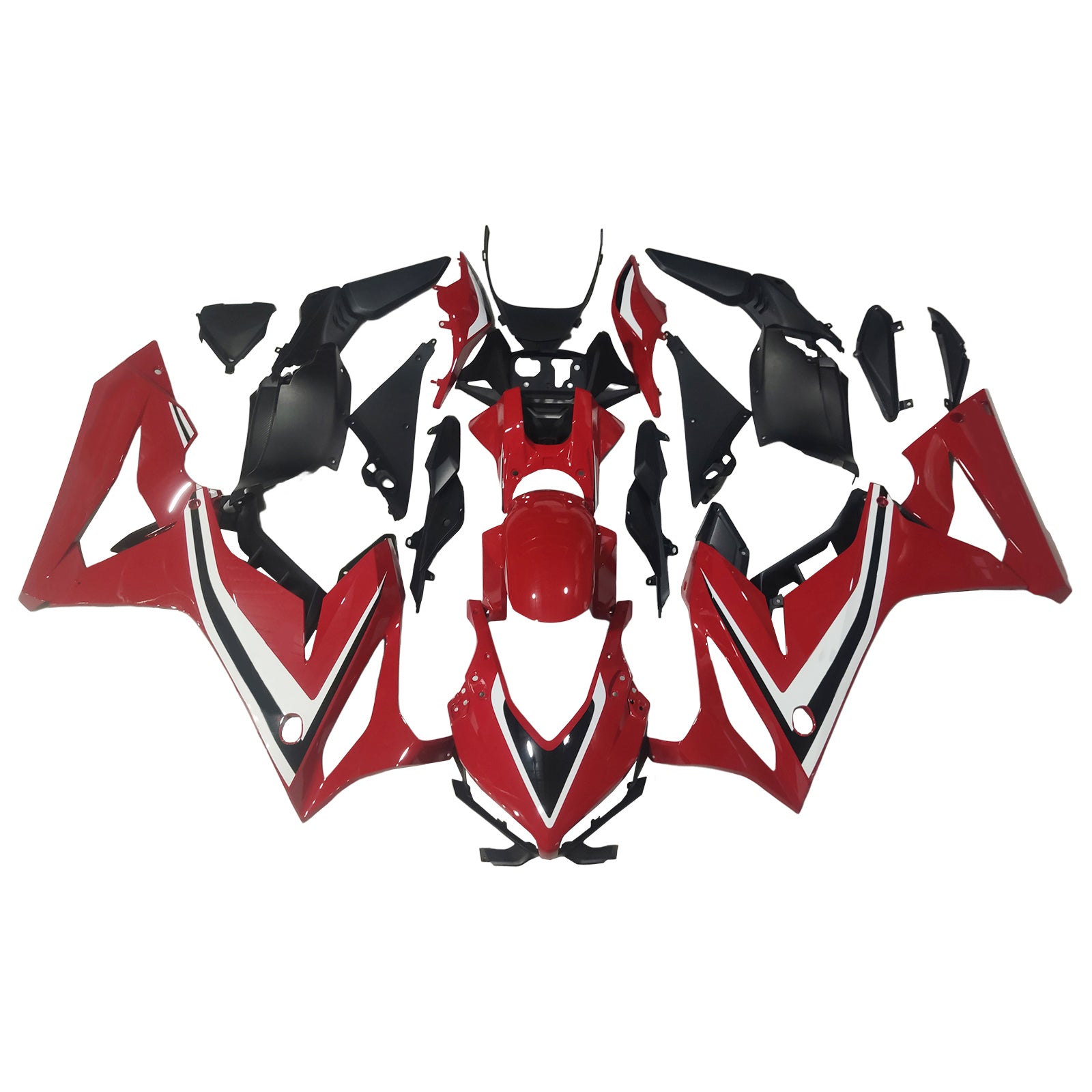 Amotopart Honda CBR650R 2019-2020 Red & White Failing Kit