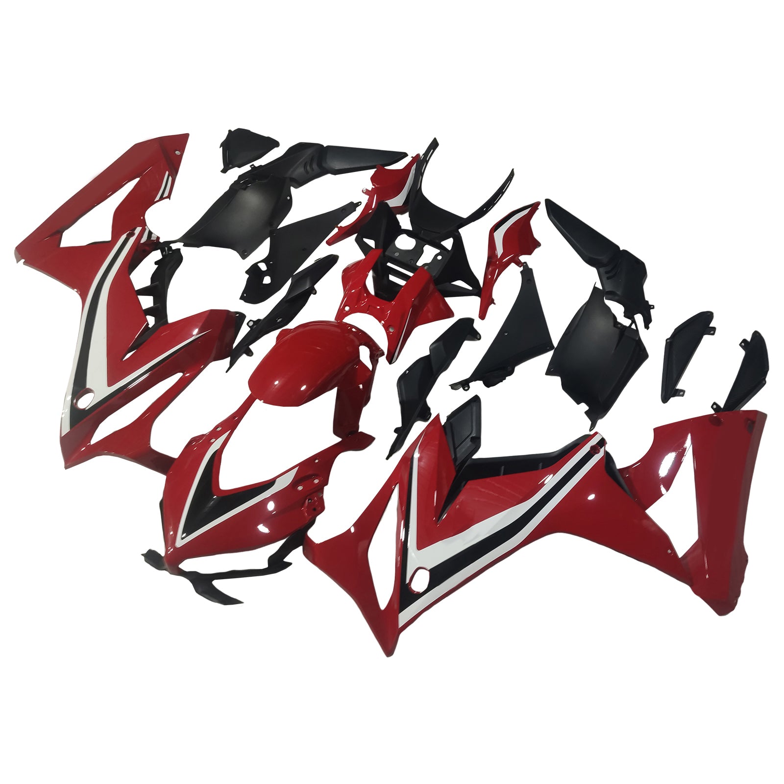 Amotopart Honda CBR650R 2019-2020 Red&White Fairing Kit
