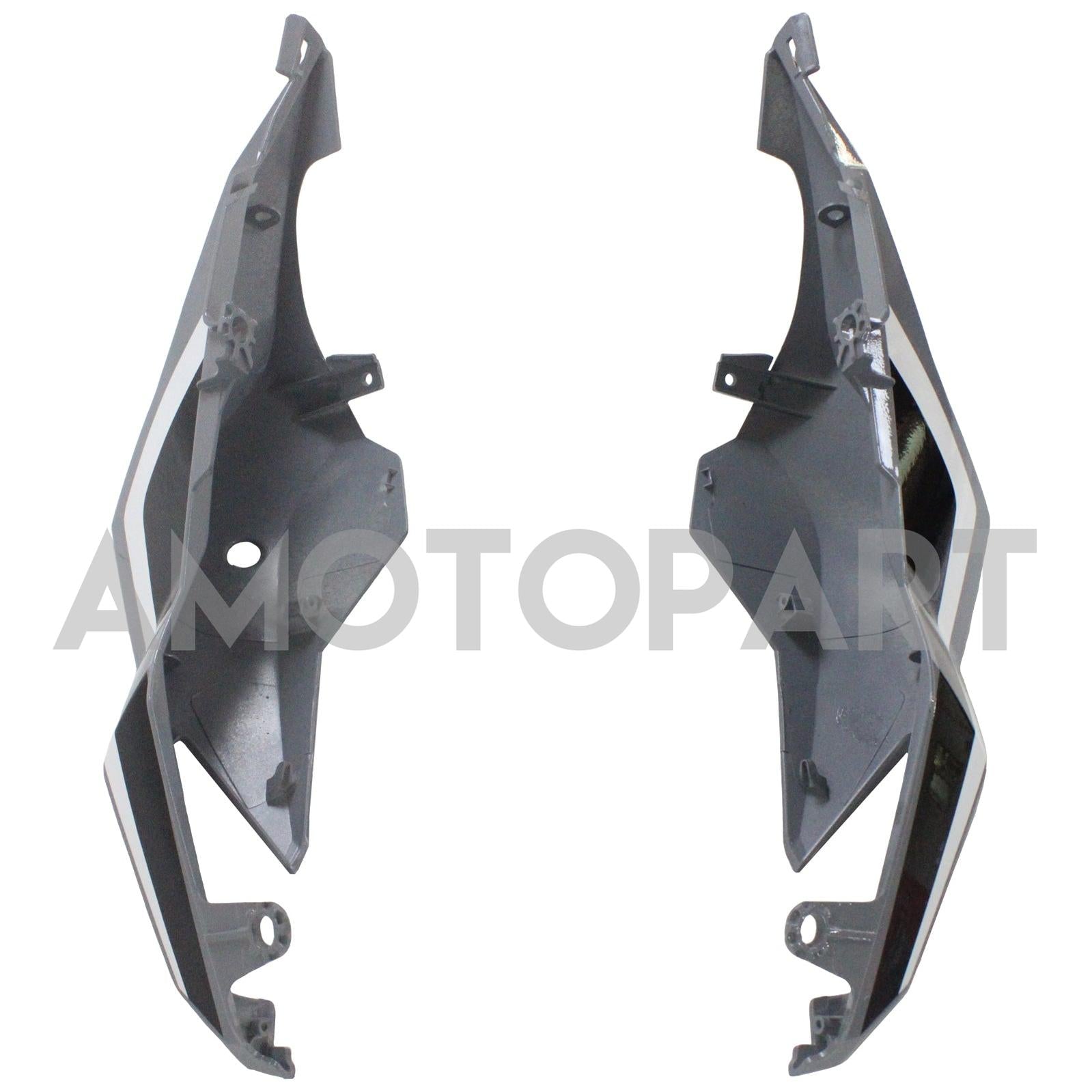 Amotopart Honda CBR650R 2021-2023 Kit de carénage noir gris
