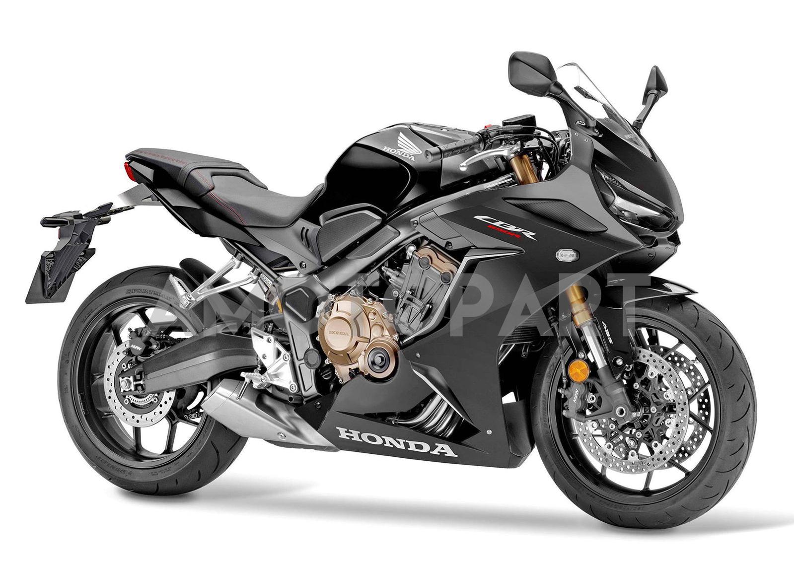 Amotopart Honda CBR650R 2021-2023 Black Style2 Fairing Kit