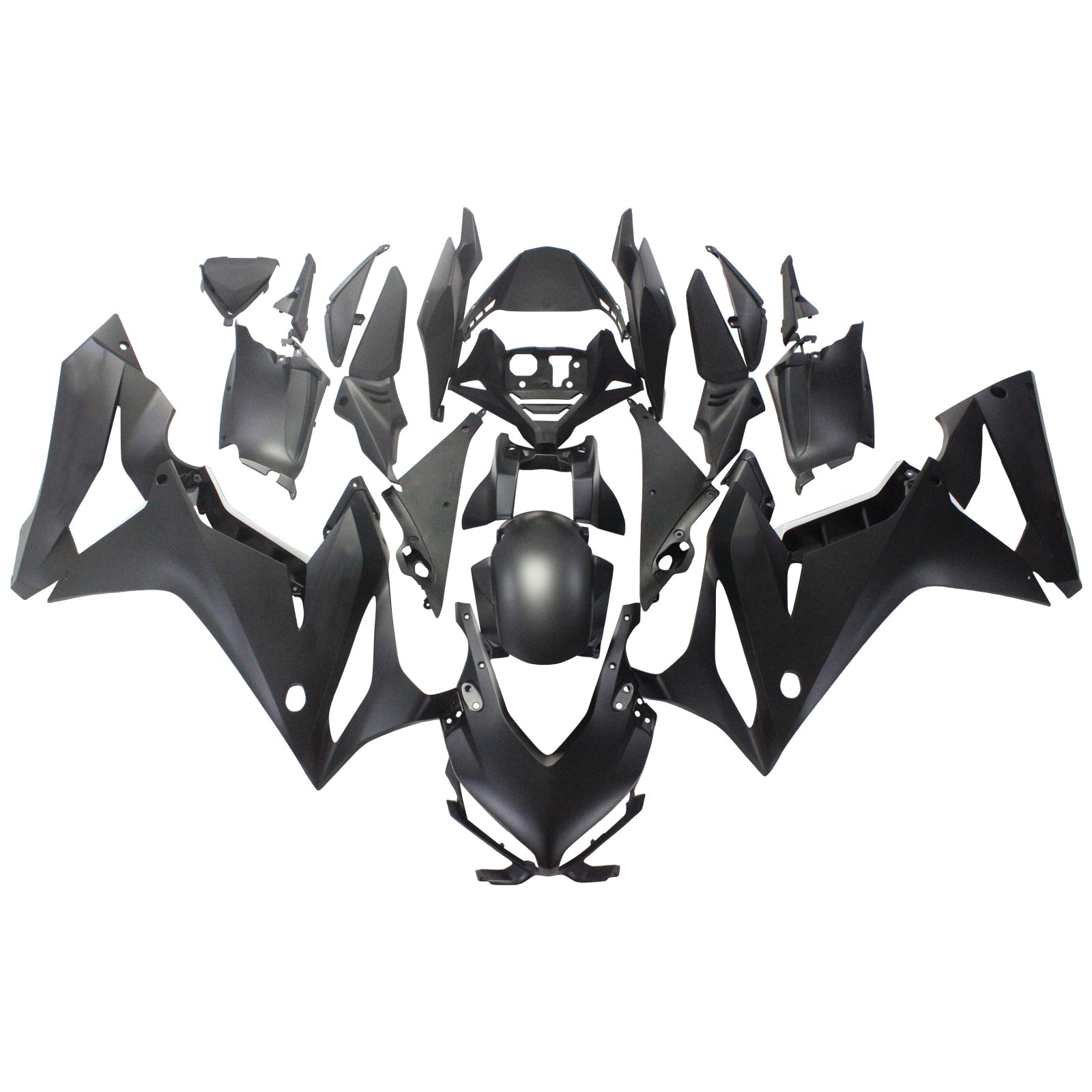 Amotopart Honda CBR650R 2021-2023 Black Style2 Fairing Kit