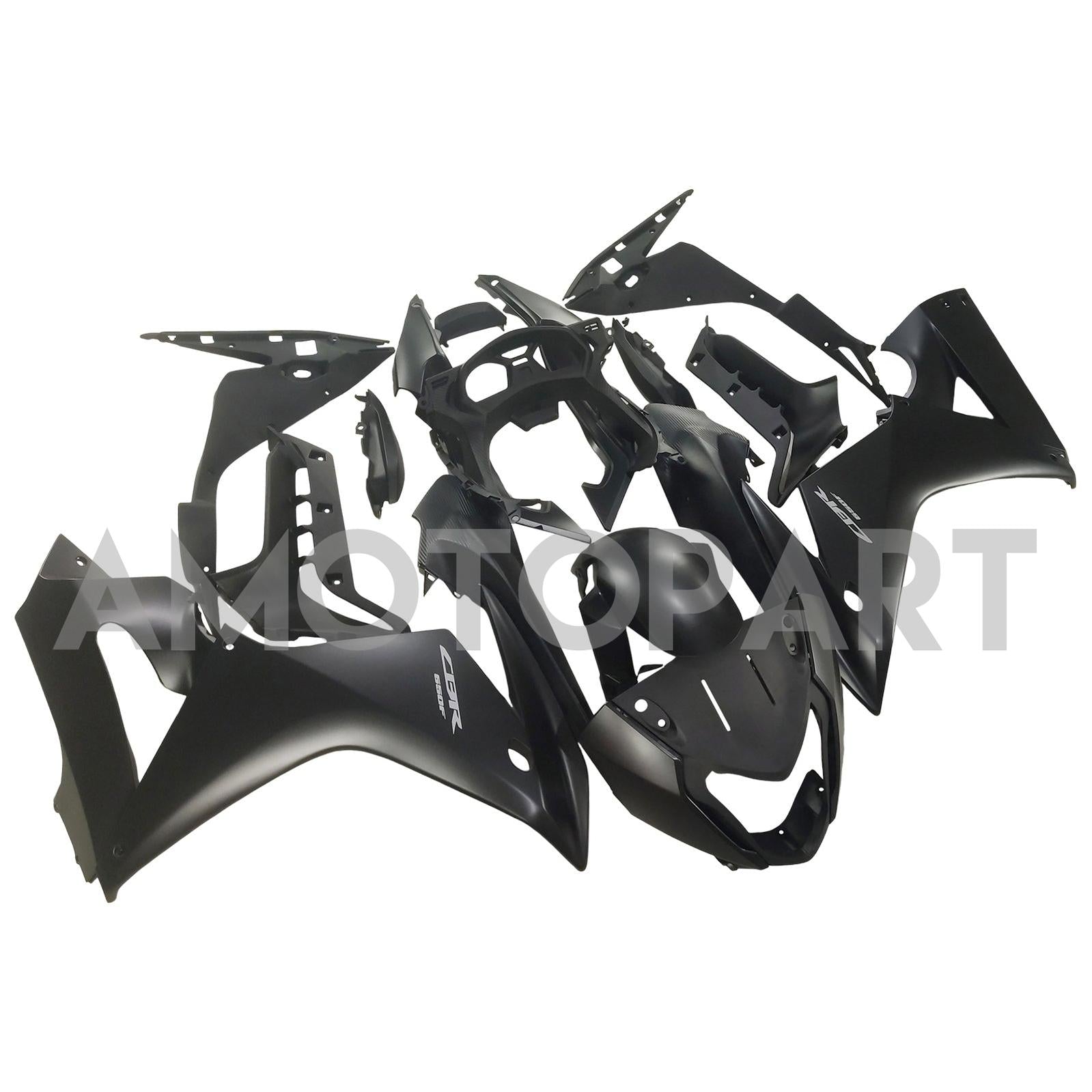 Amotopart Honda CBR650F 2014-2016 Matte Black Style2 Fairing Kit