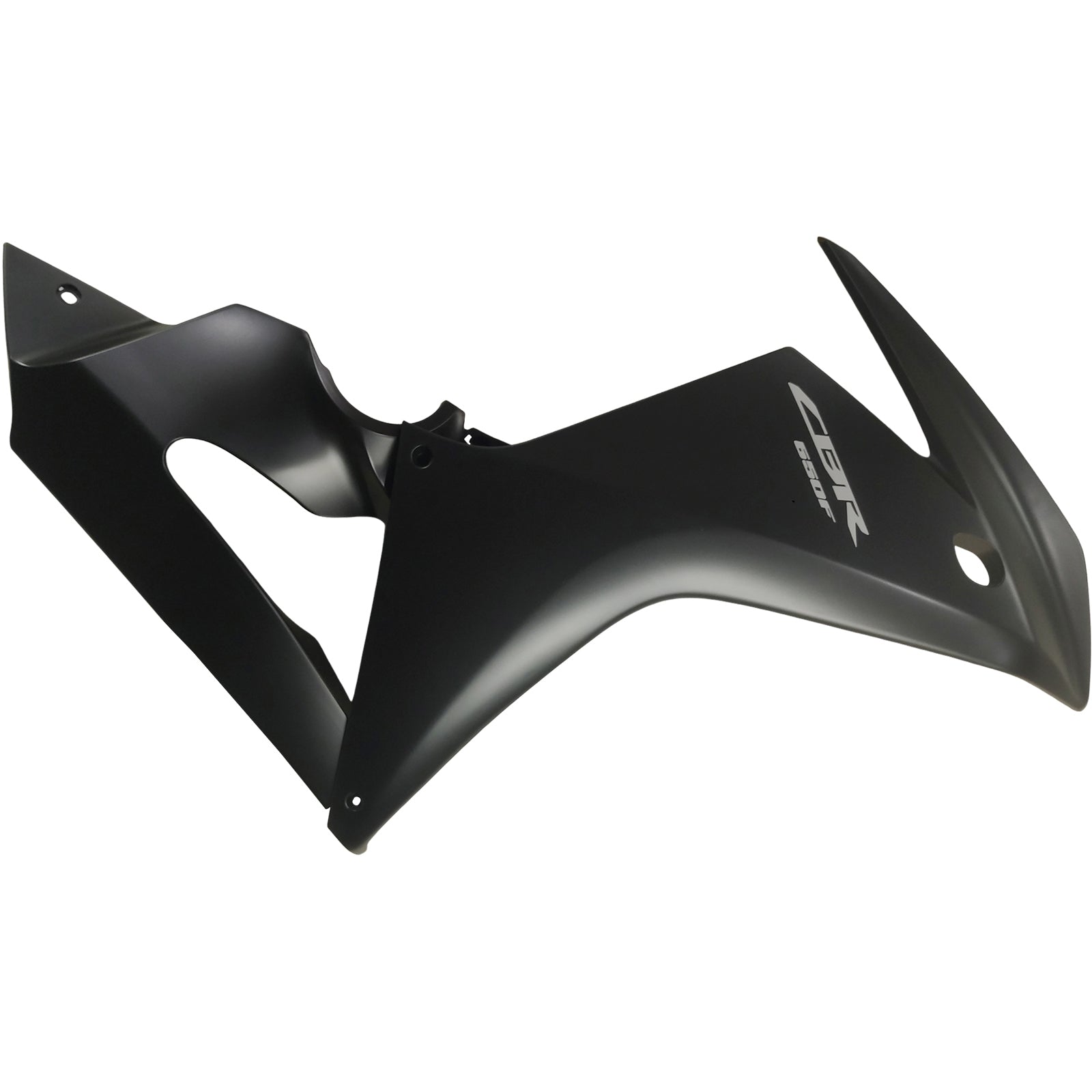 Amotopart Honda CBR650F 2014-2016 Matt Black Style2 Abzugskit