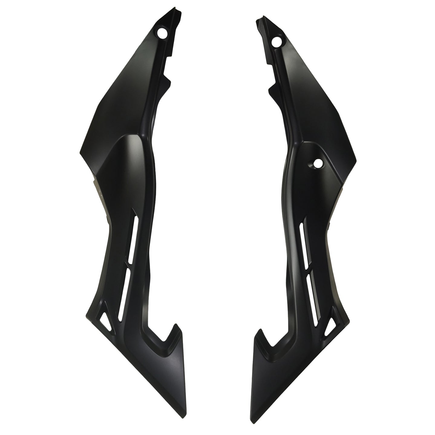 Amotopart Honda CBR650F 2014-2016 Matt Black Style2 Abzugskit