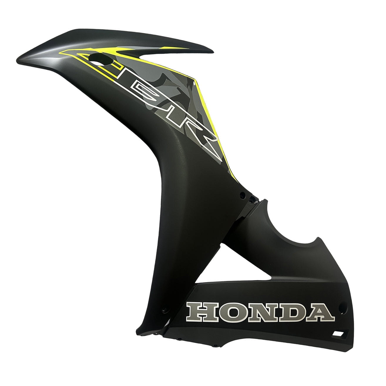 Amotopart Honda CBR650F 2014-2016 Matt Black Style3 Abzugskit