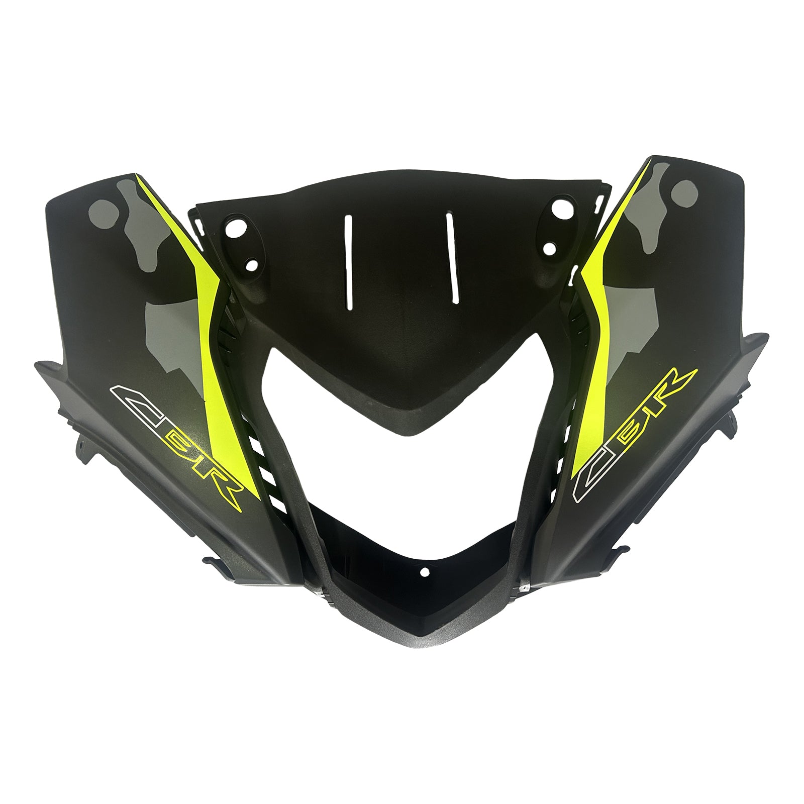 Amotopart Honda CBR650F 2014-2016 Matt Black Style3 Abzugskit