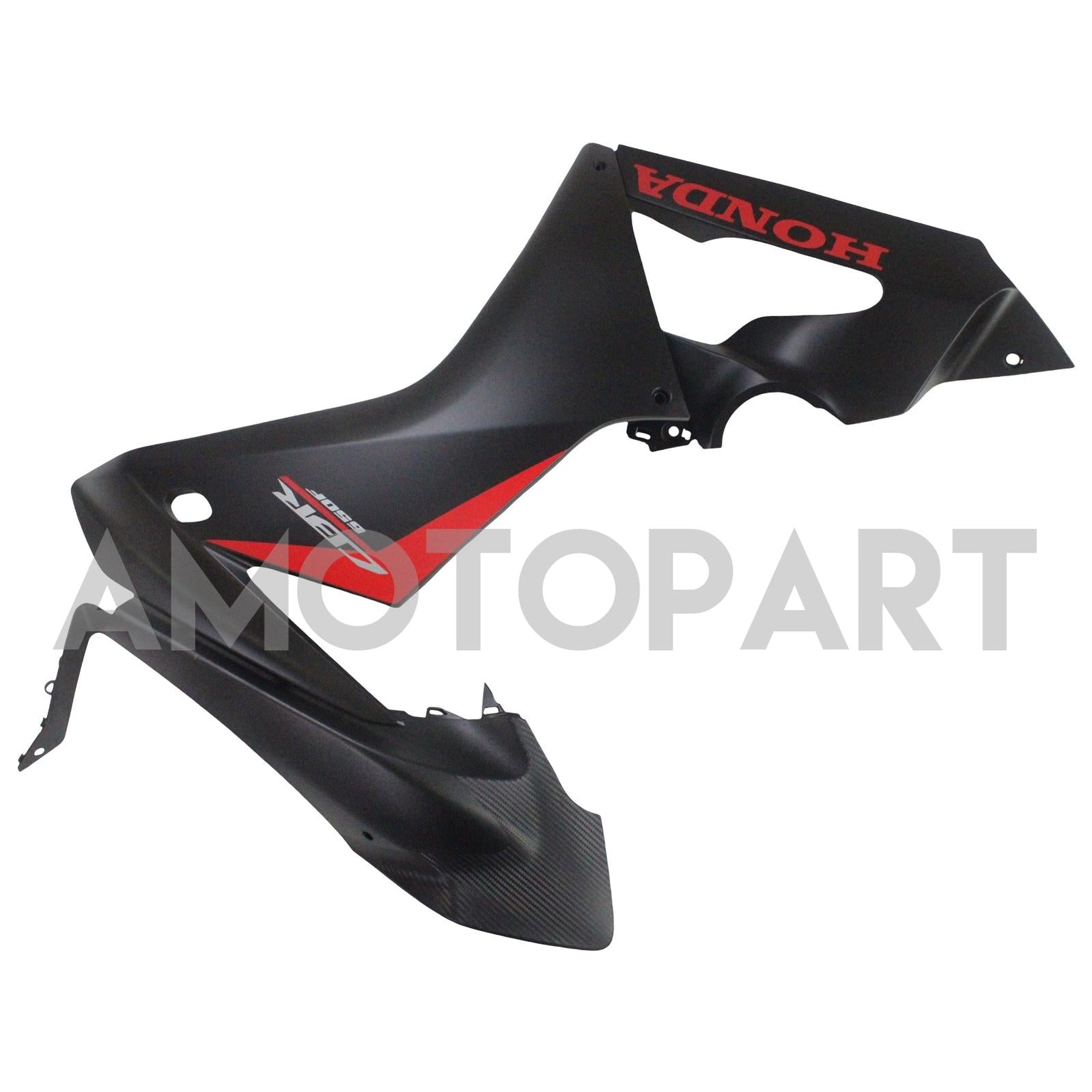 Amotopart Honda CBR650F 2014-2016 Matte Black Style1 Fairing Kit