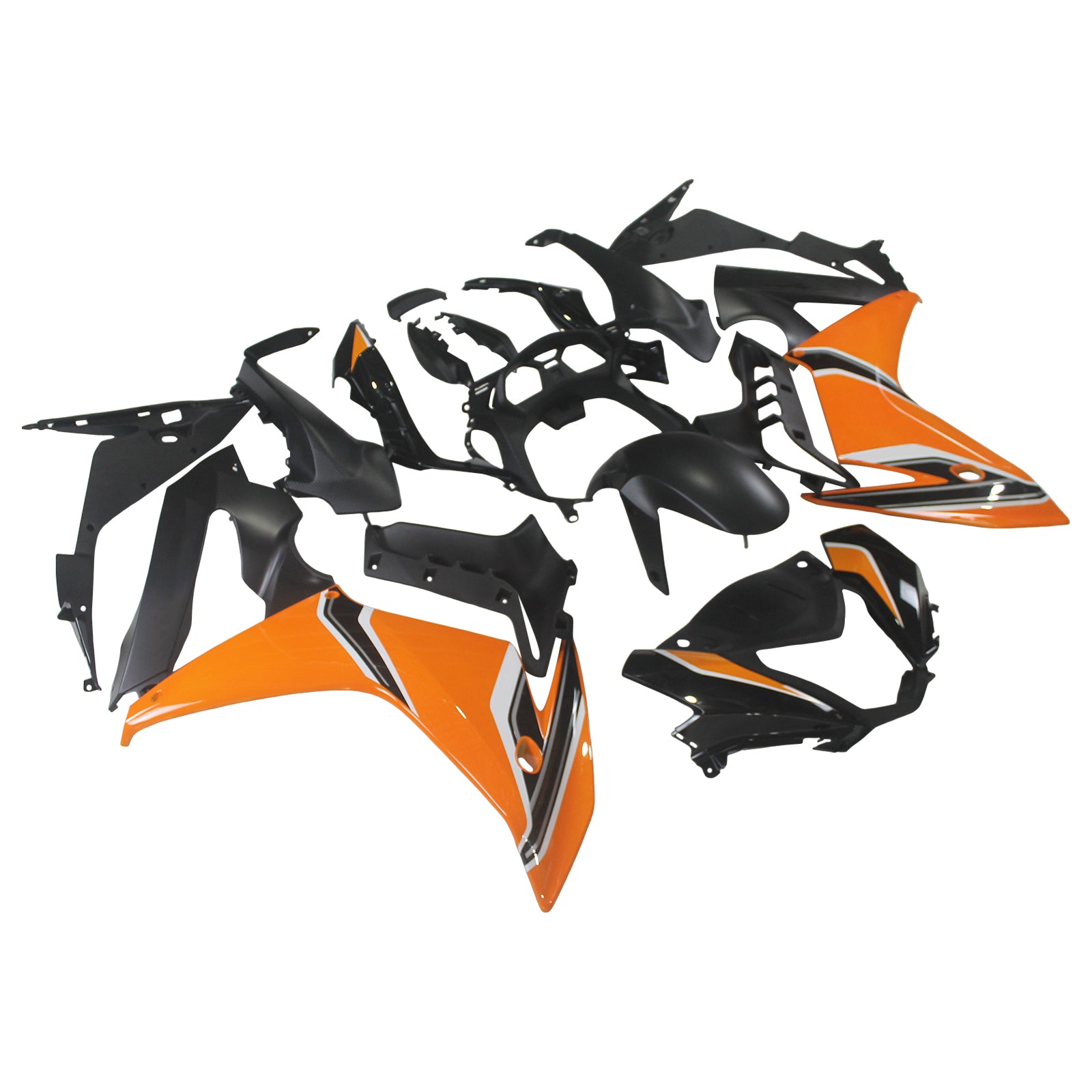 Amotopart Honda CBR650F 2014-2016 Orange Fairing Kit